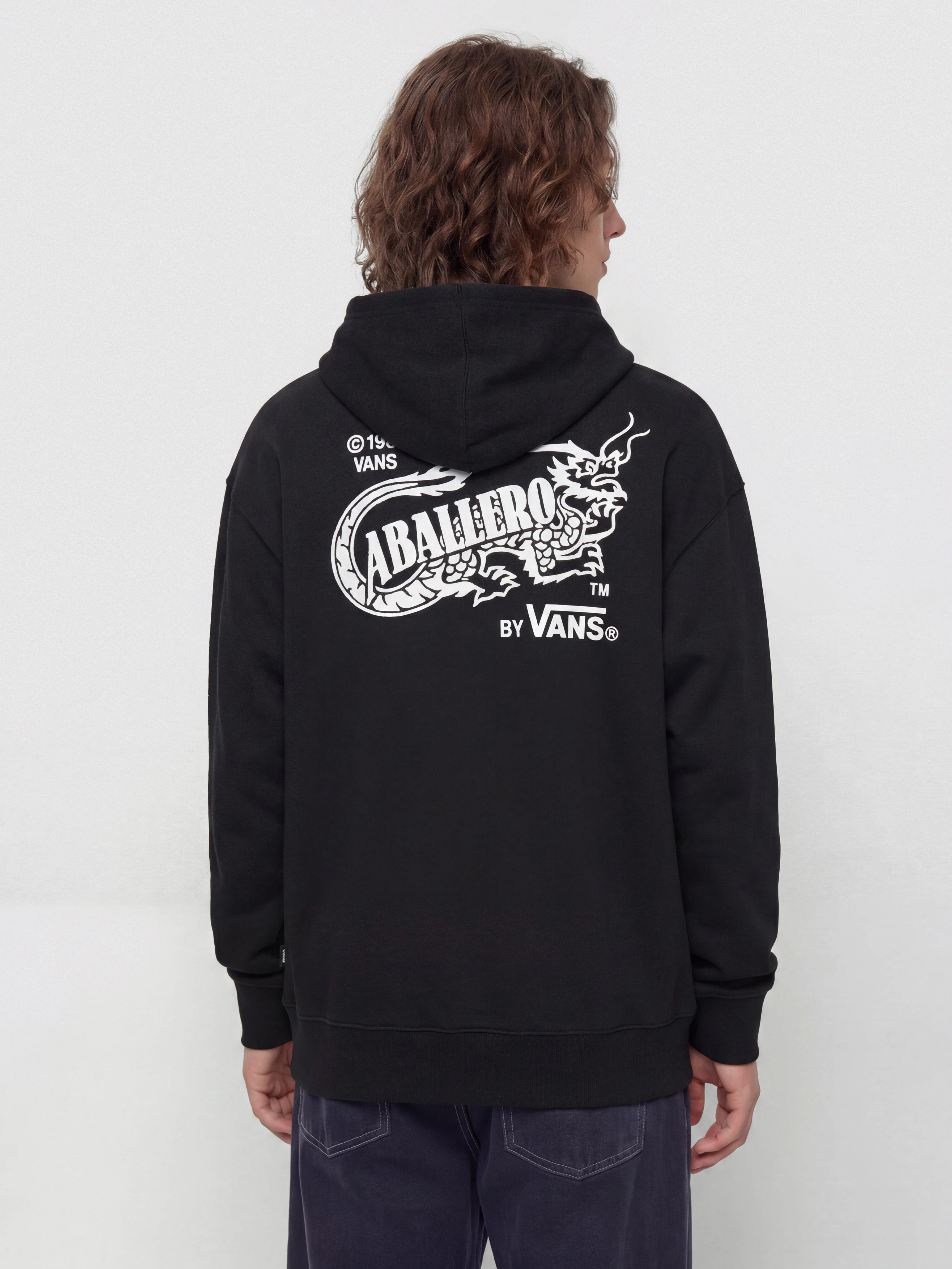 Mikina s kapucí Vans Caballero HD (black)