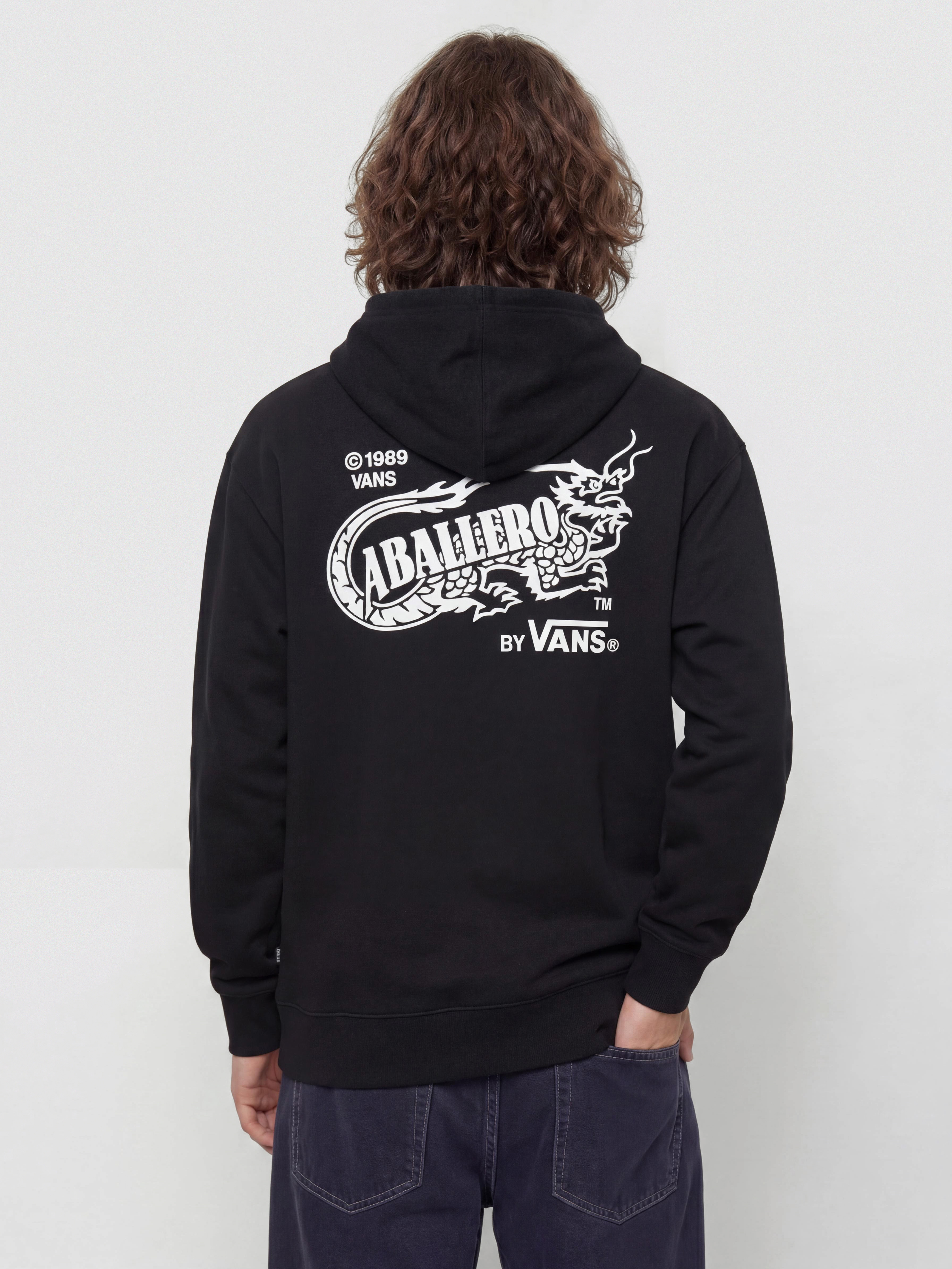 Mikina s kapucí Vans Caballero HD (black)