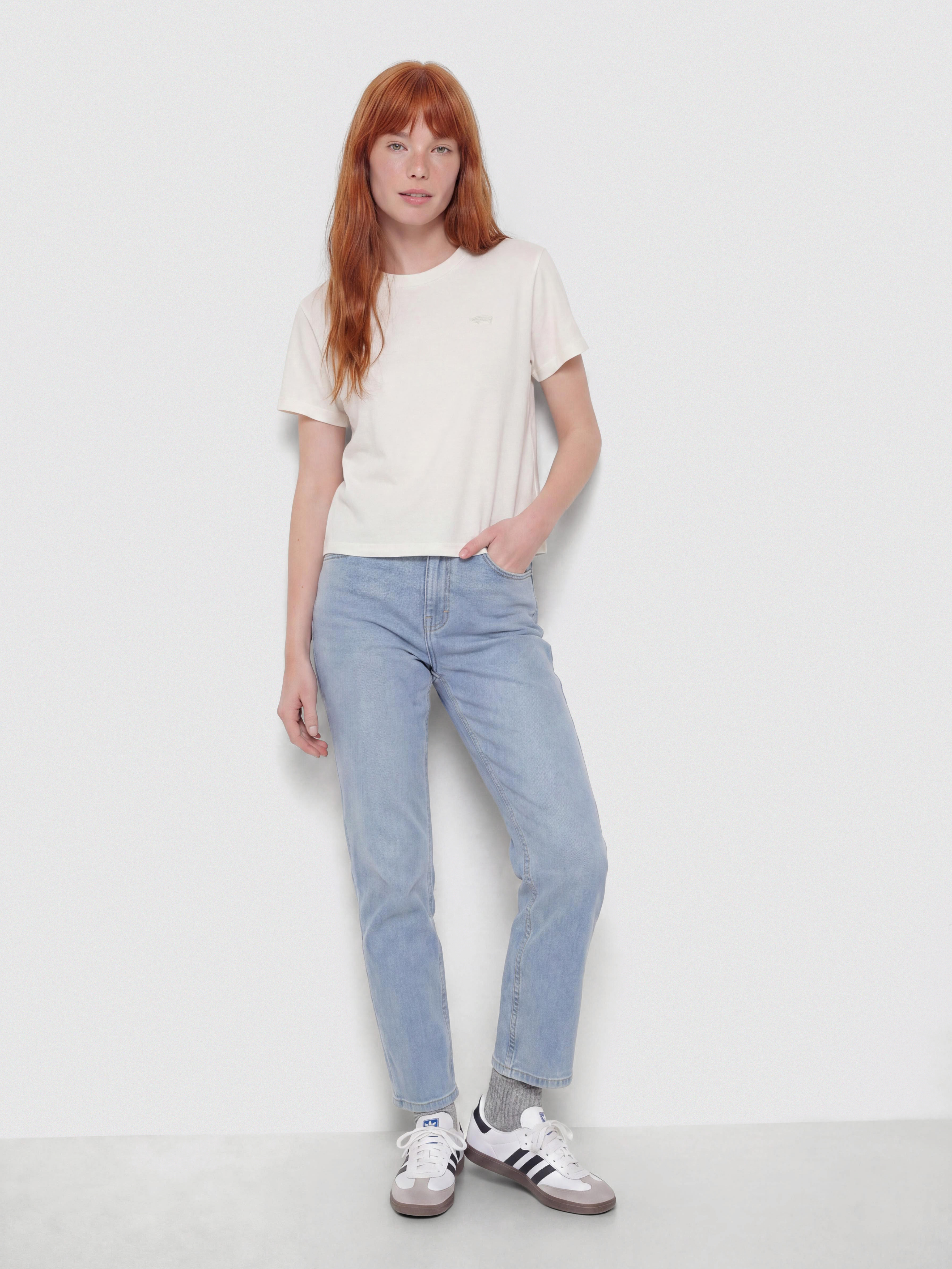 Tričko Vans Salton Crew Wmn (egret)