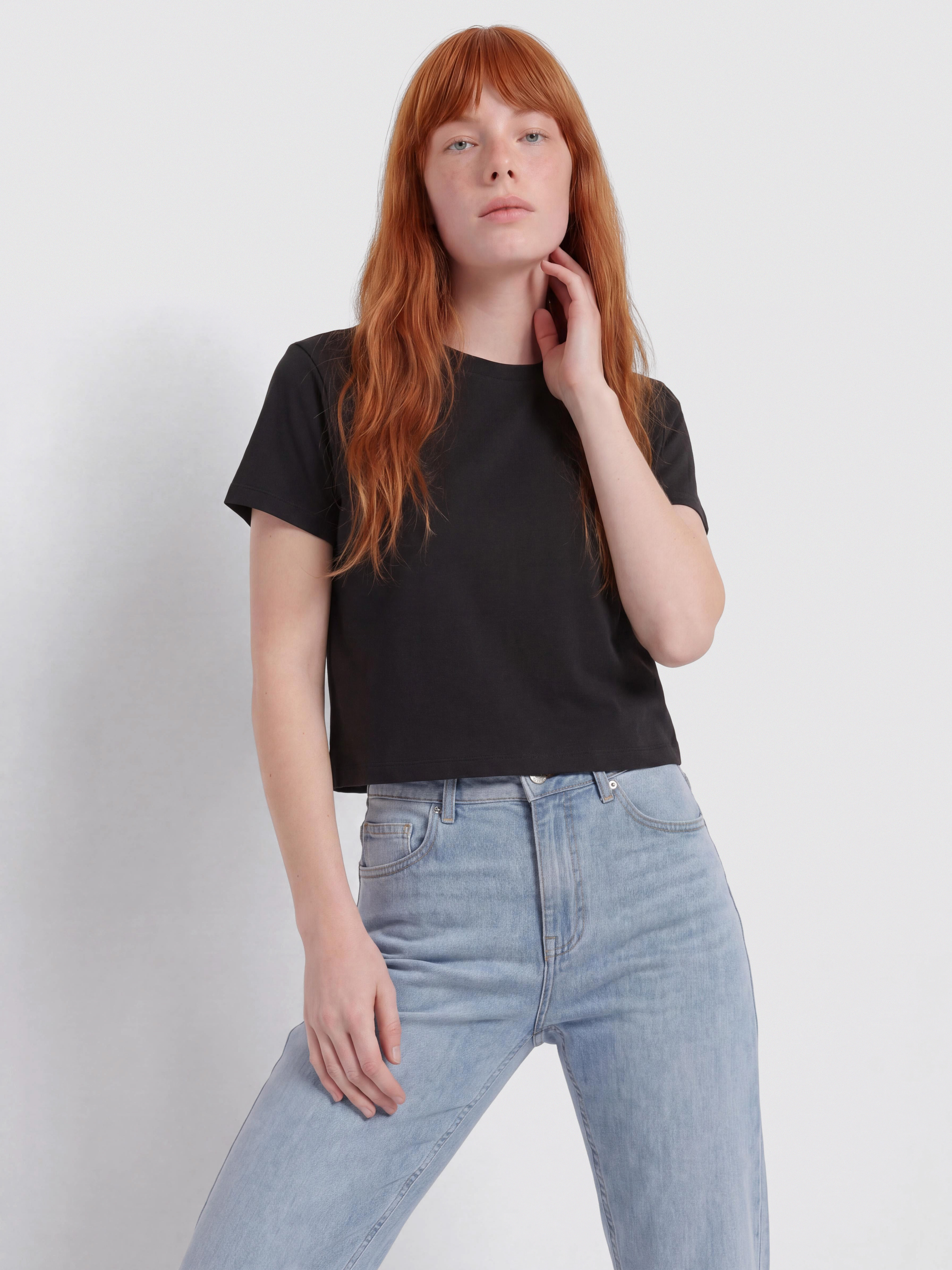 Tričko Vans Salton Crew Wmn (black)