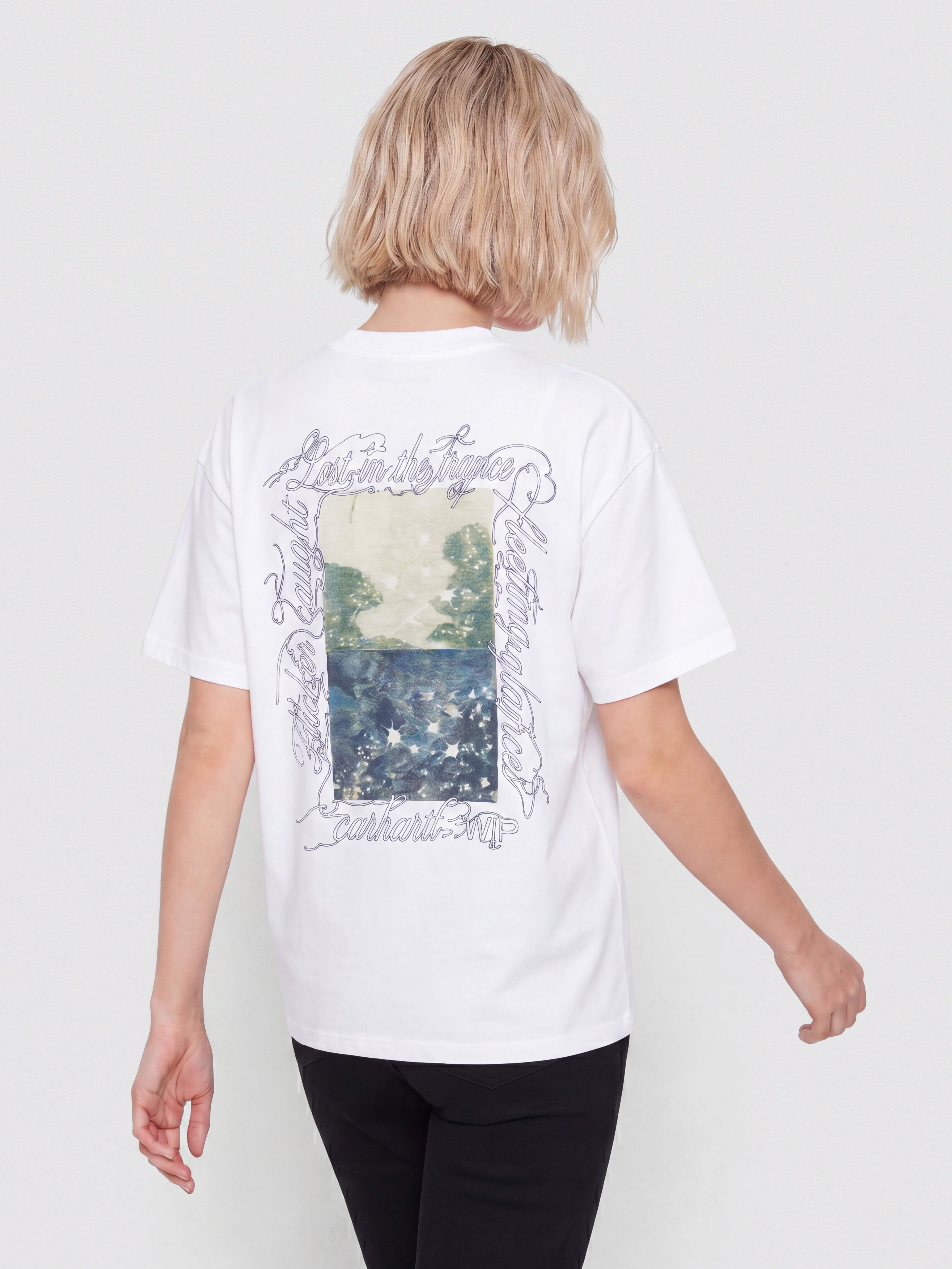 Tričko Carhartt WIP Julia Klenovsky Wmn (white)