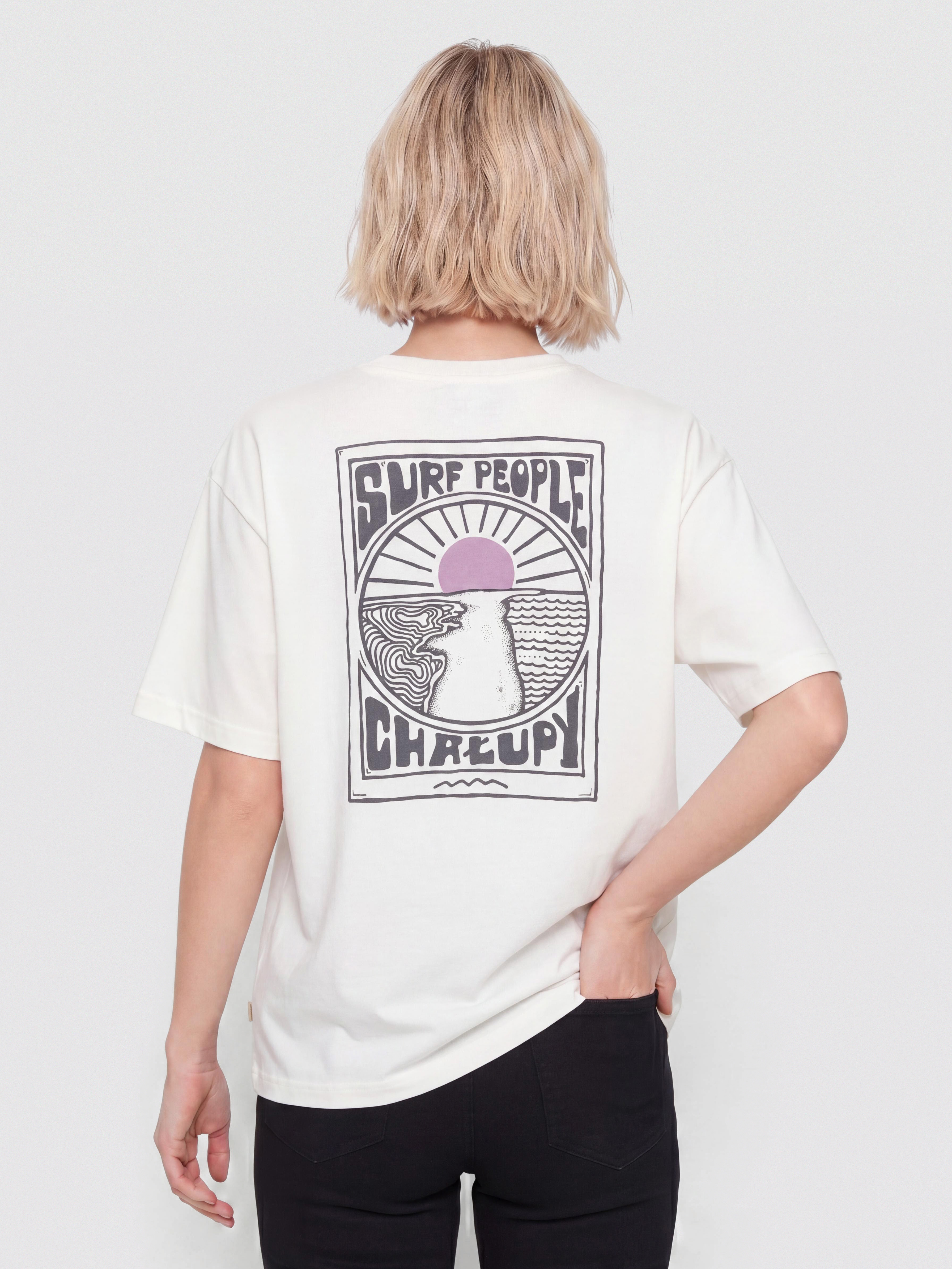 Tričko Surf Inc Surf People (vintage white)