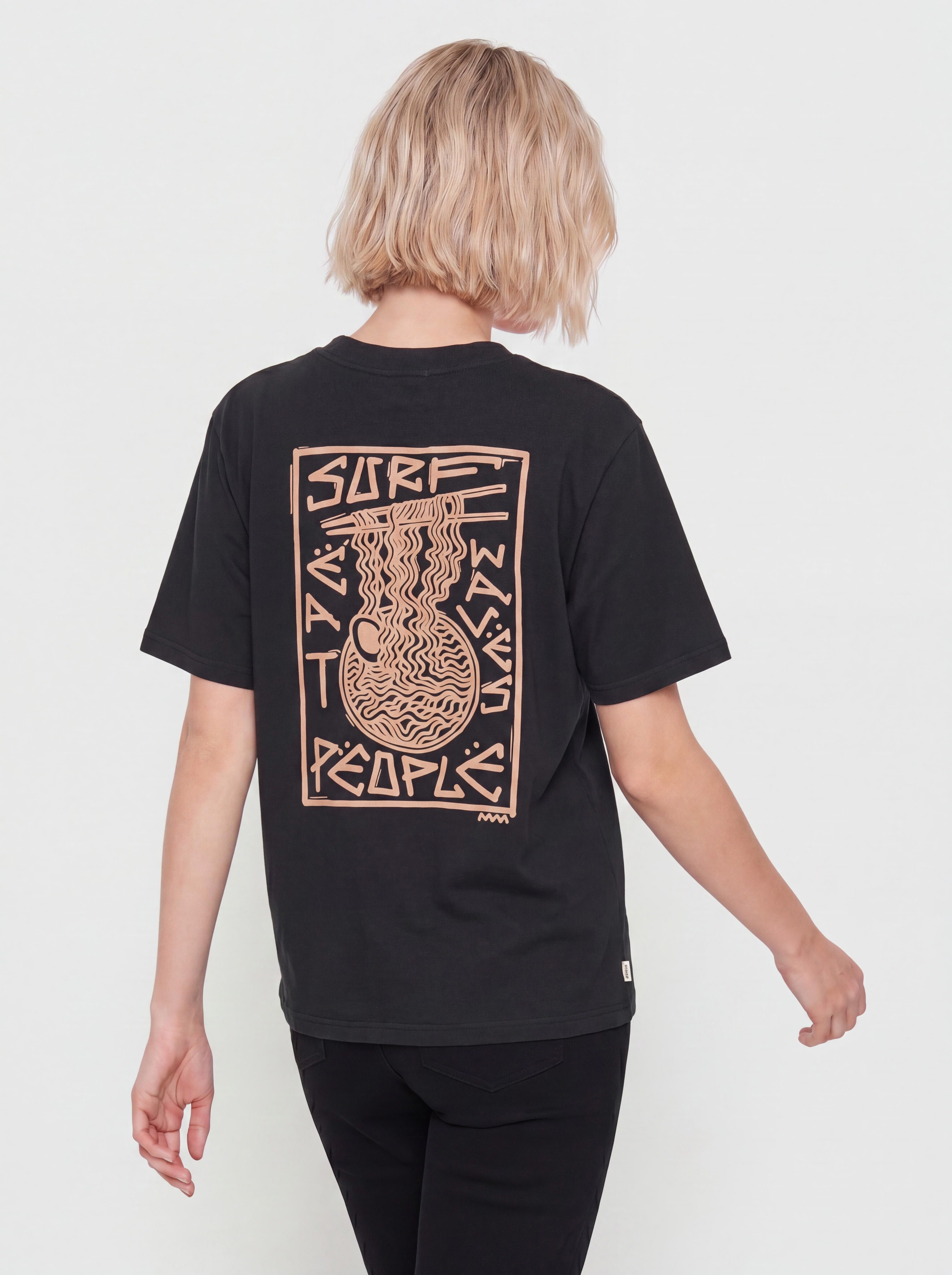 Tričko Surf Inc Surf Ramen (acid black)