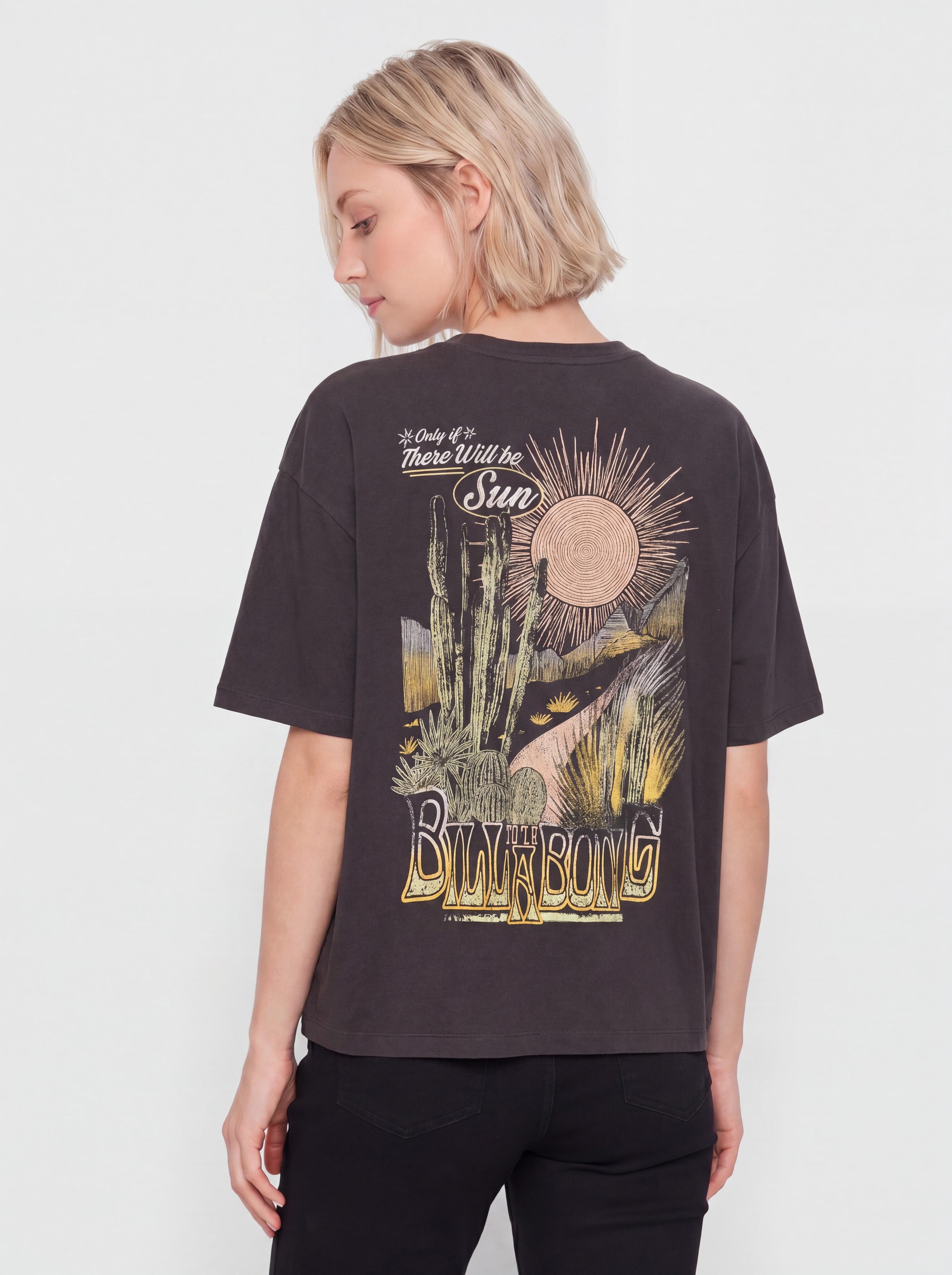Tričko Billabong Sun Chasing Wmn (off black)
