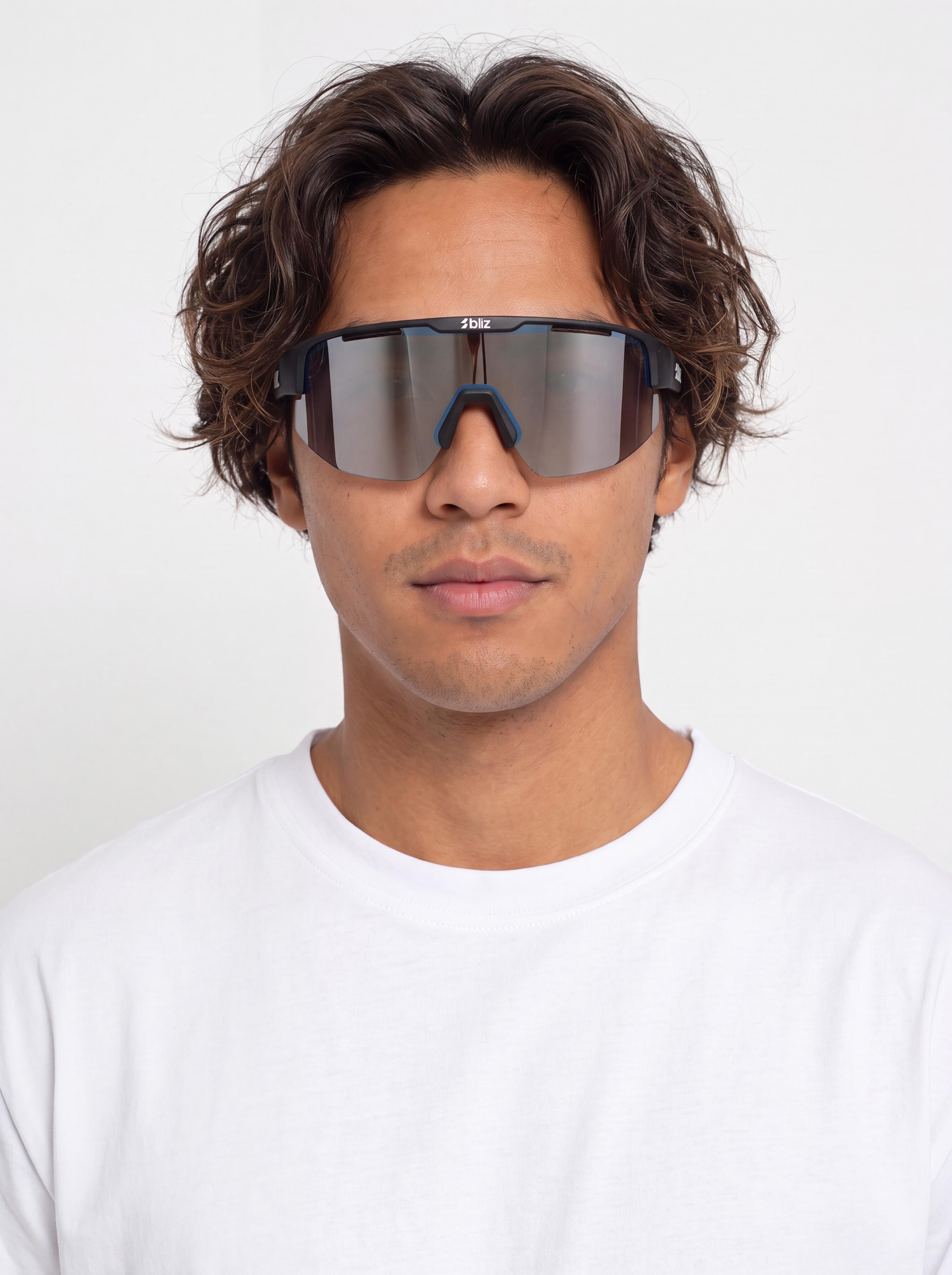 Sluneční brýle Bliz Matrix (matt black/nano optics photochromic brown w blue multi)