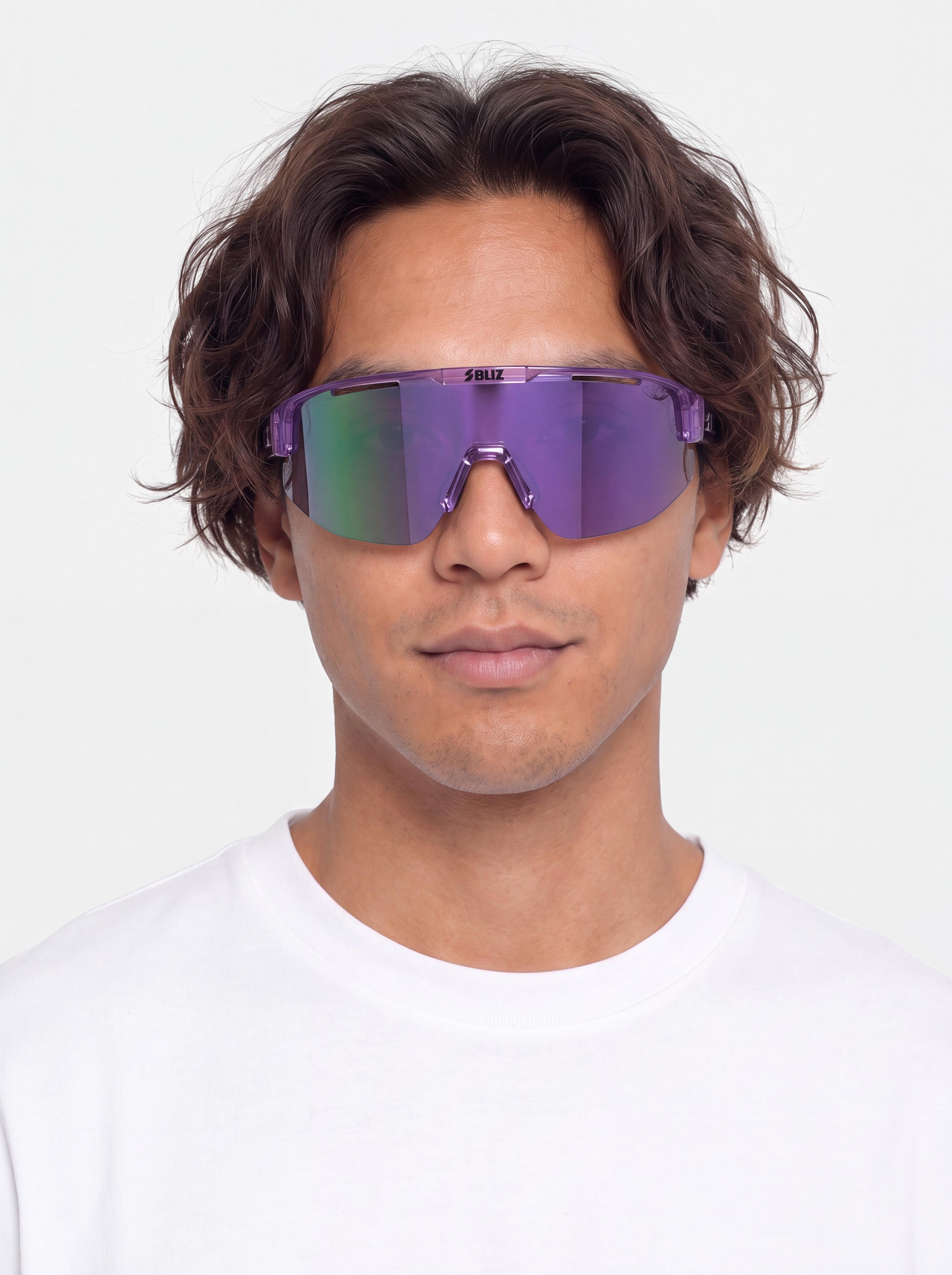 Sluneční brýle Bliz Matrix (transparant purple/smoke w purple multi)