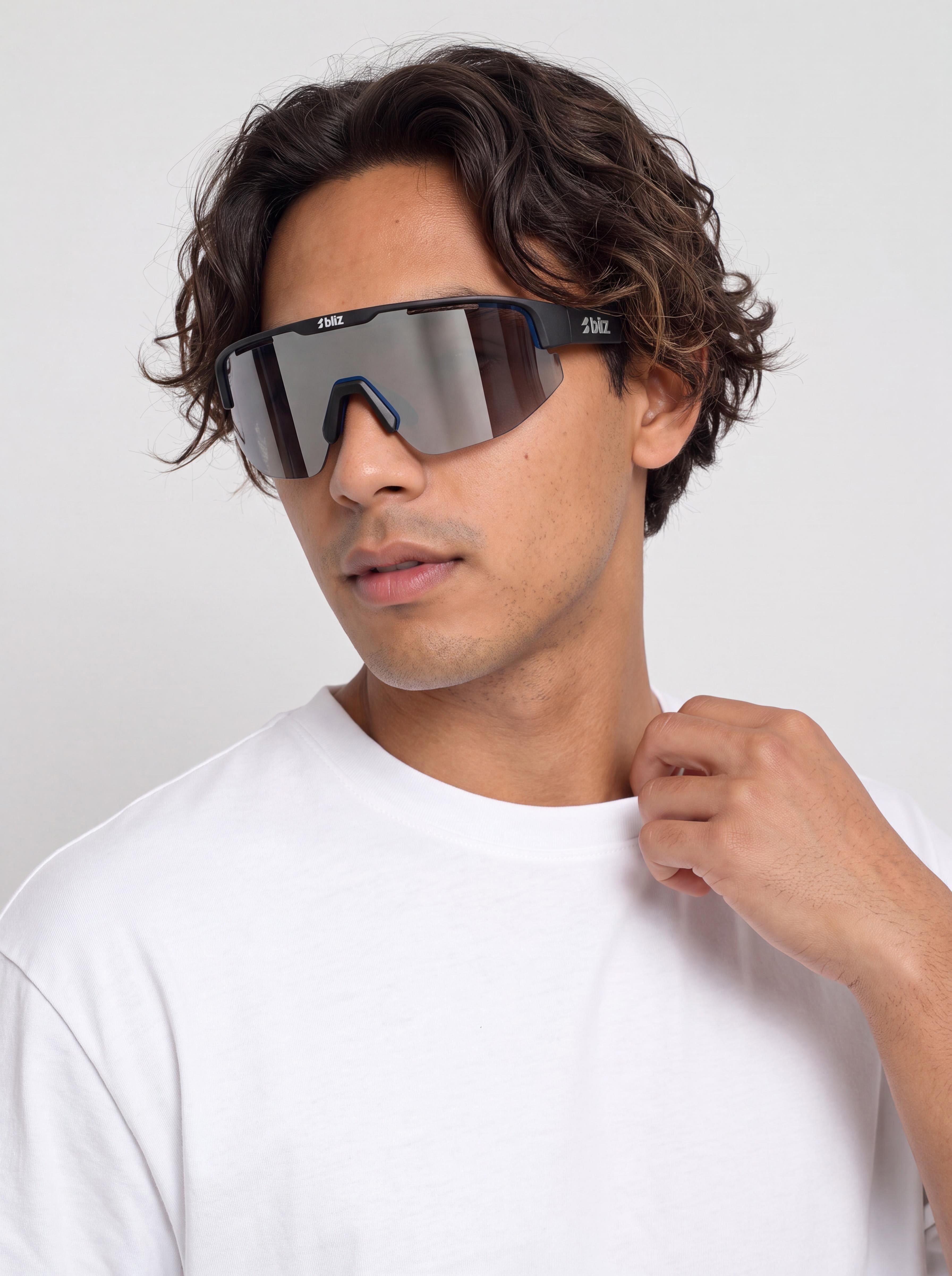 Sluneční brýle Bliz Matrix (matt black/nano optics photochromic brown w blue multi)