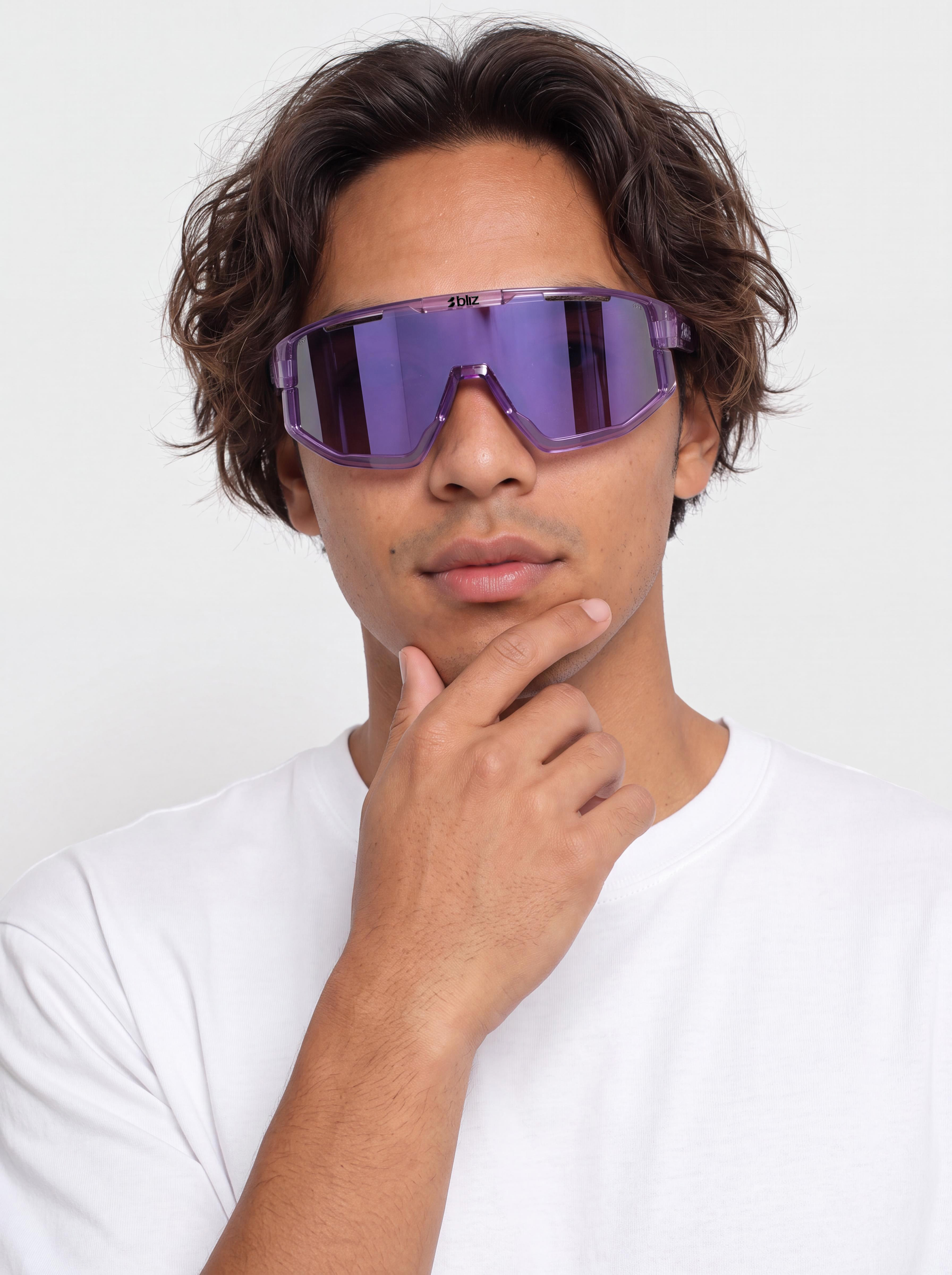 Sluneční brýle Bliz Matrix (transparant purple/smoke w purple multi)