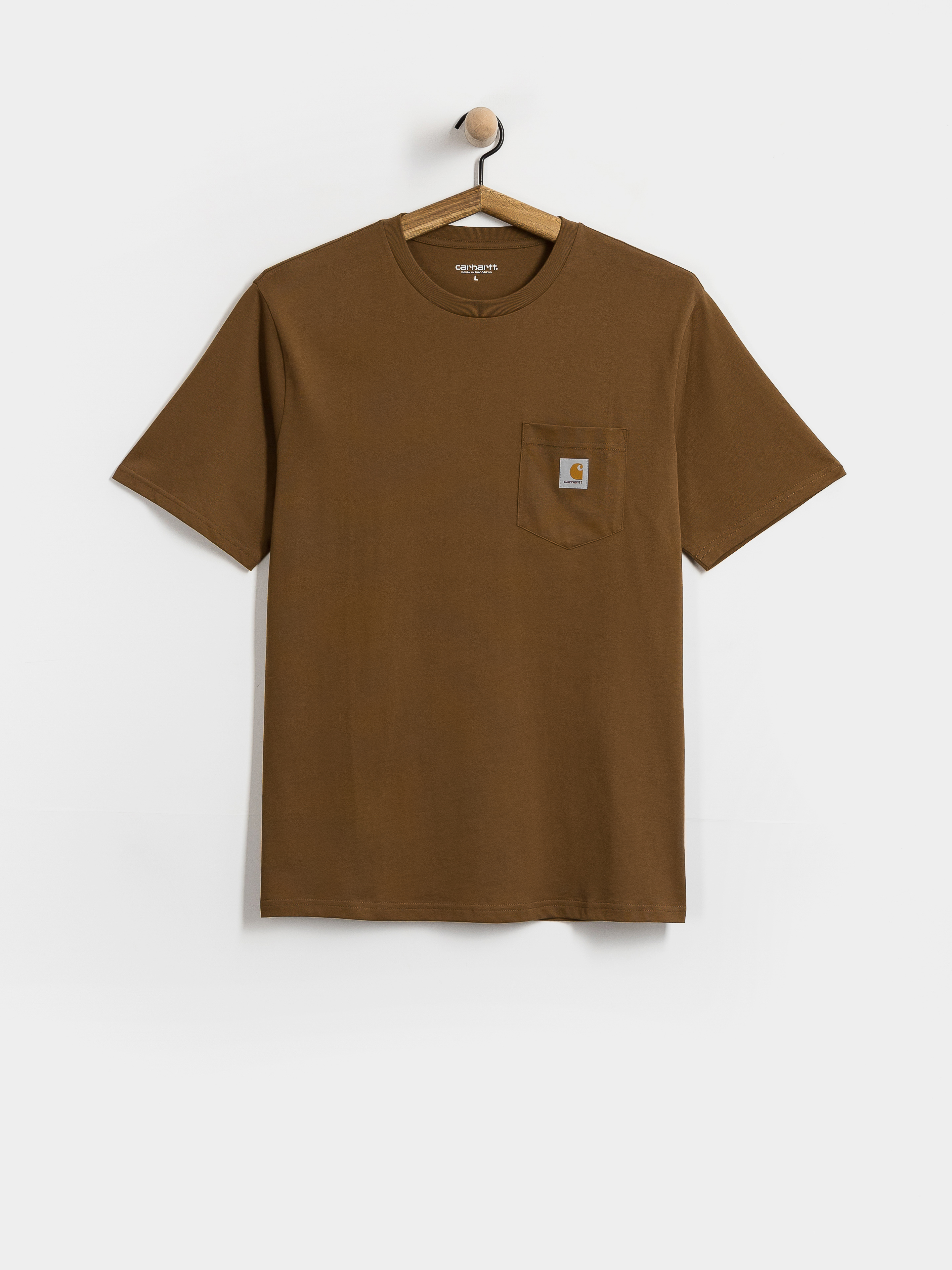 Tričko Carhartt WIP Pocket (wip h brown)