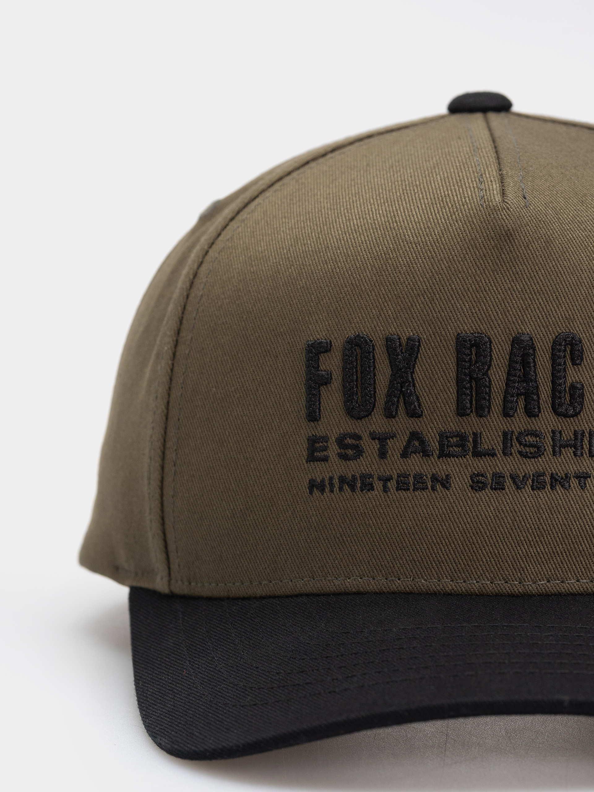 Kšiltovka  Fox Warped Snapback (olive green)