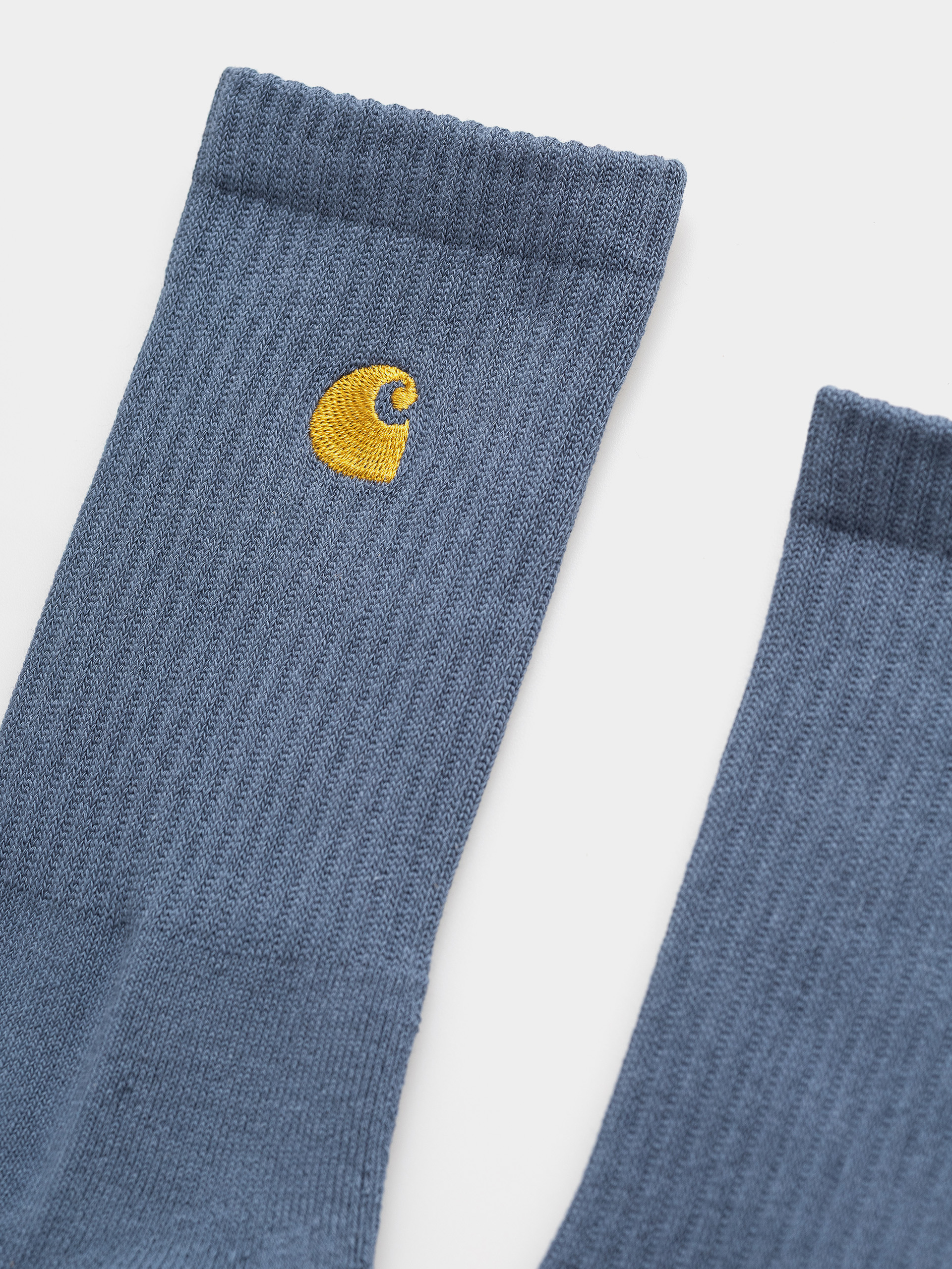Ponožky Carhartt WIP Chase (icesheet/gold)