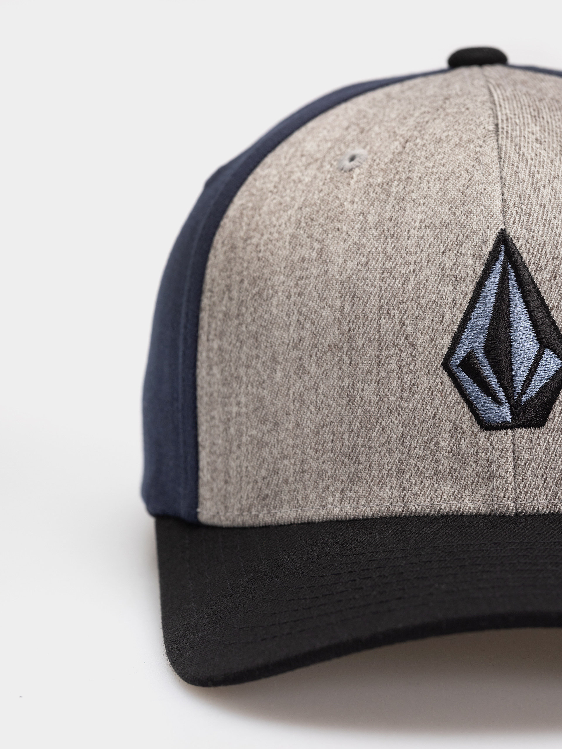Kšiltovka  Volcom Full Stone Hthr Flexfit (storm blue)