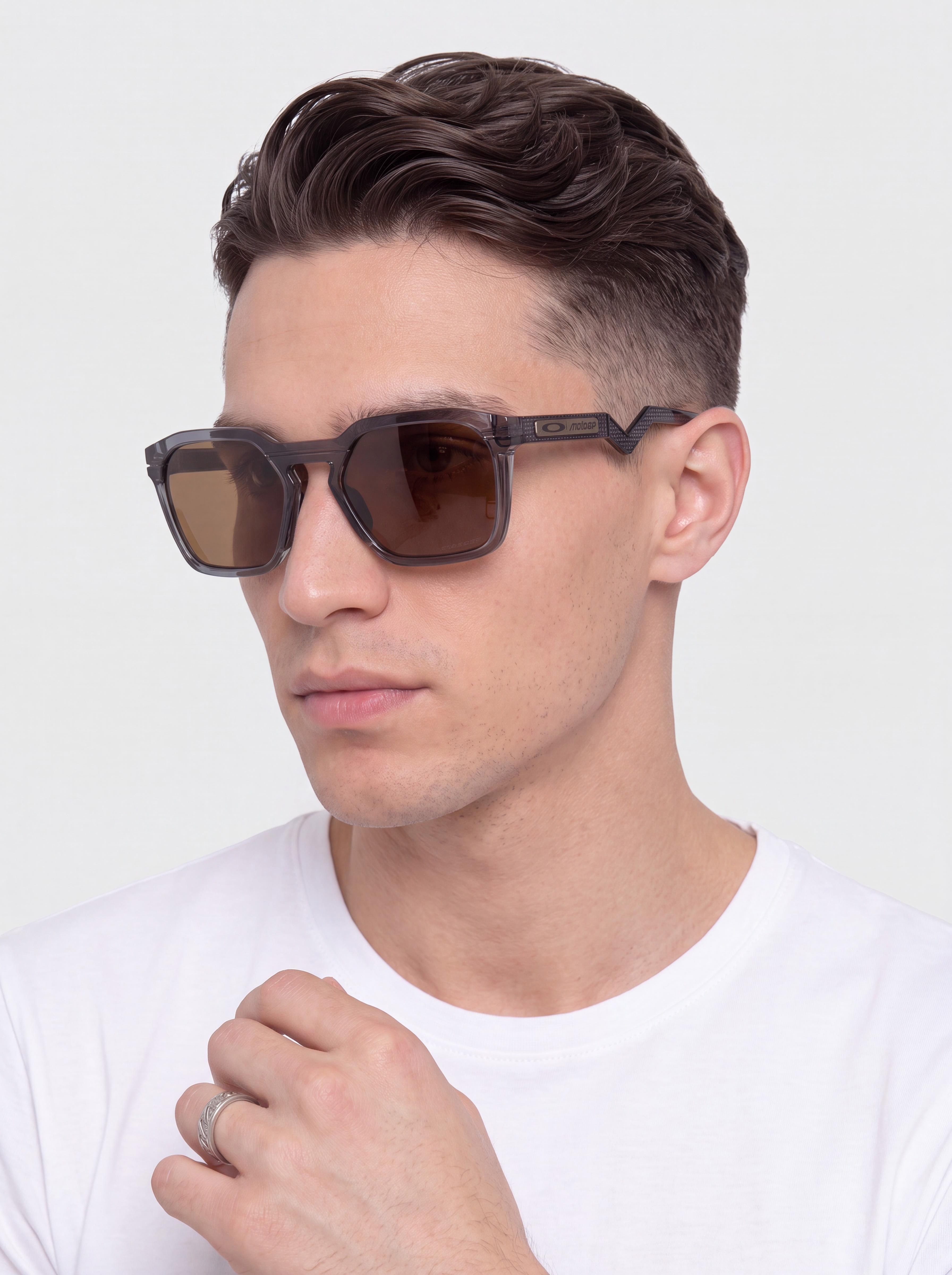 Sluneční brýle Oakley Hstn Sq (grey smoke/prizm bronze)