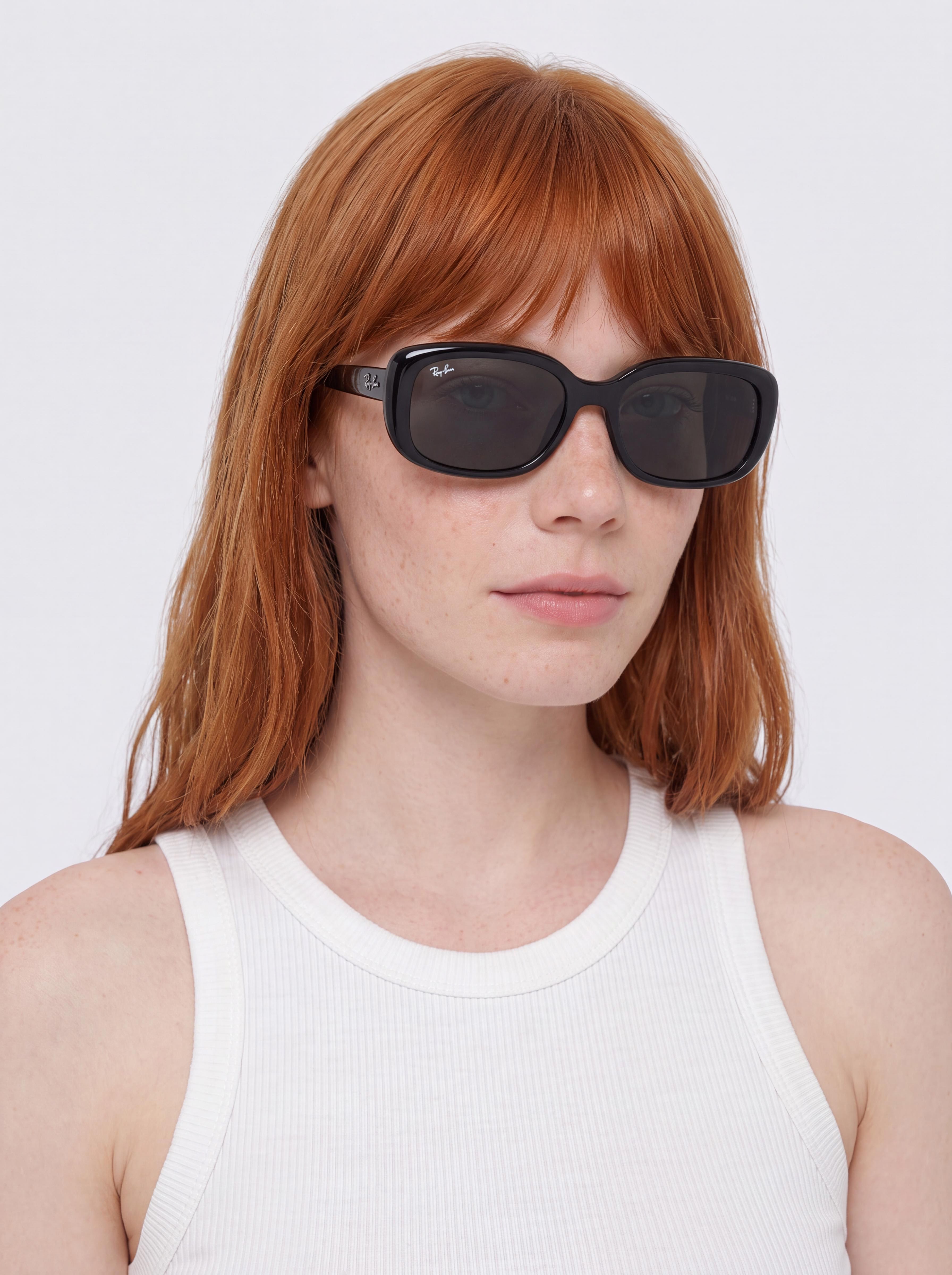 Sluneční brýle Ray-Ban Rb4421D (polerowany czarny/ciemnoszary)
