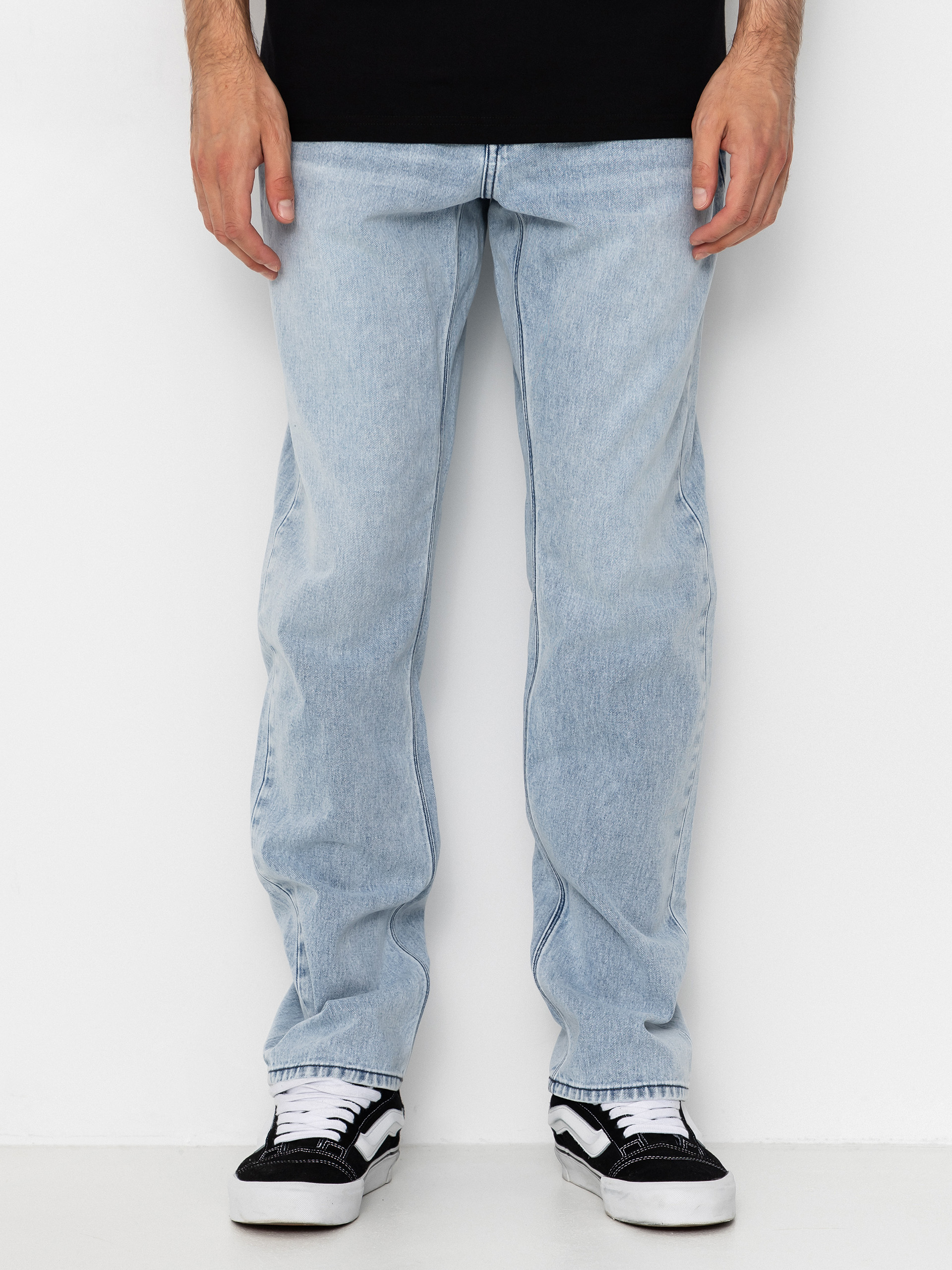 Kalhoty Volcom Solver (worn light blue)