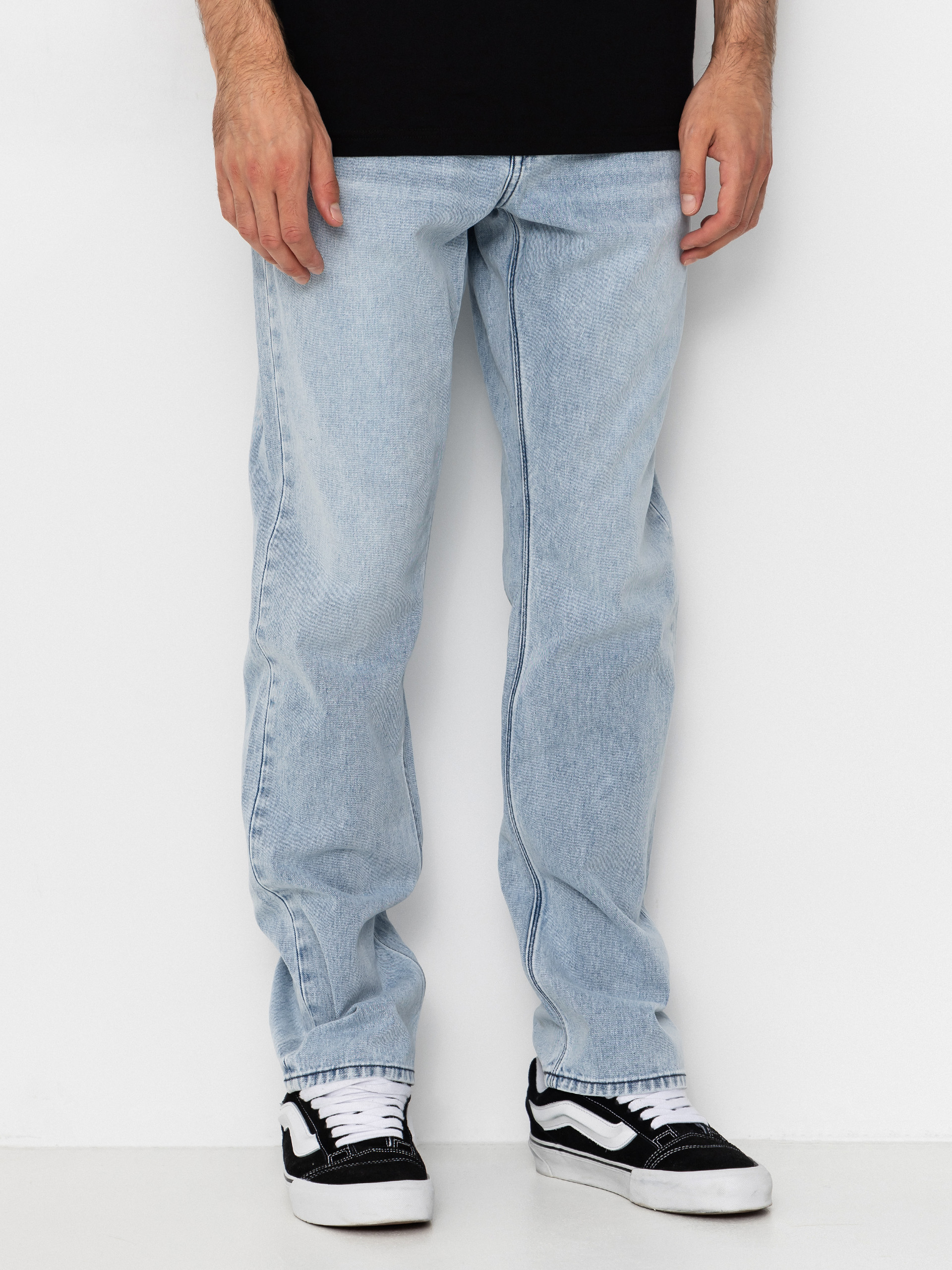 Kalhoty Volcom Solver (worn light blue)