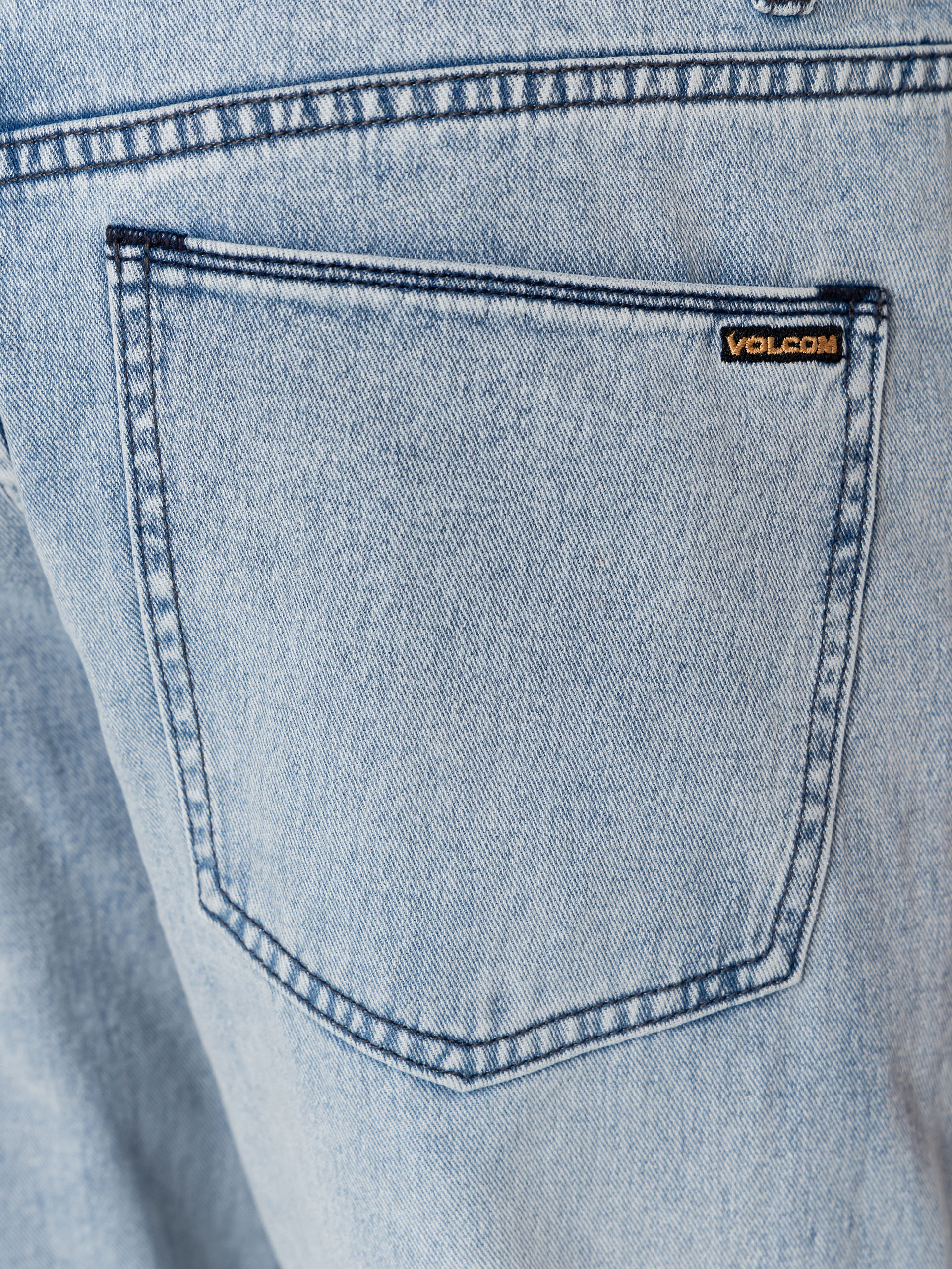 Kalhoty Volcom Solver (worn light blue)