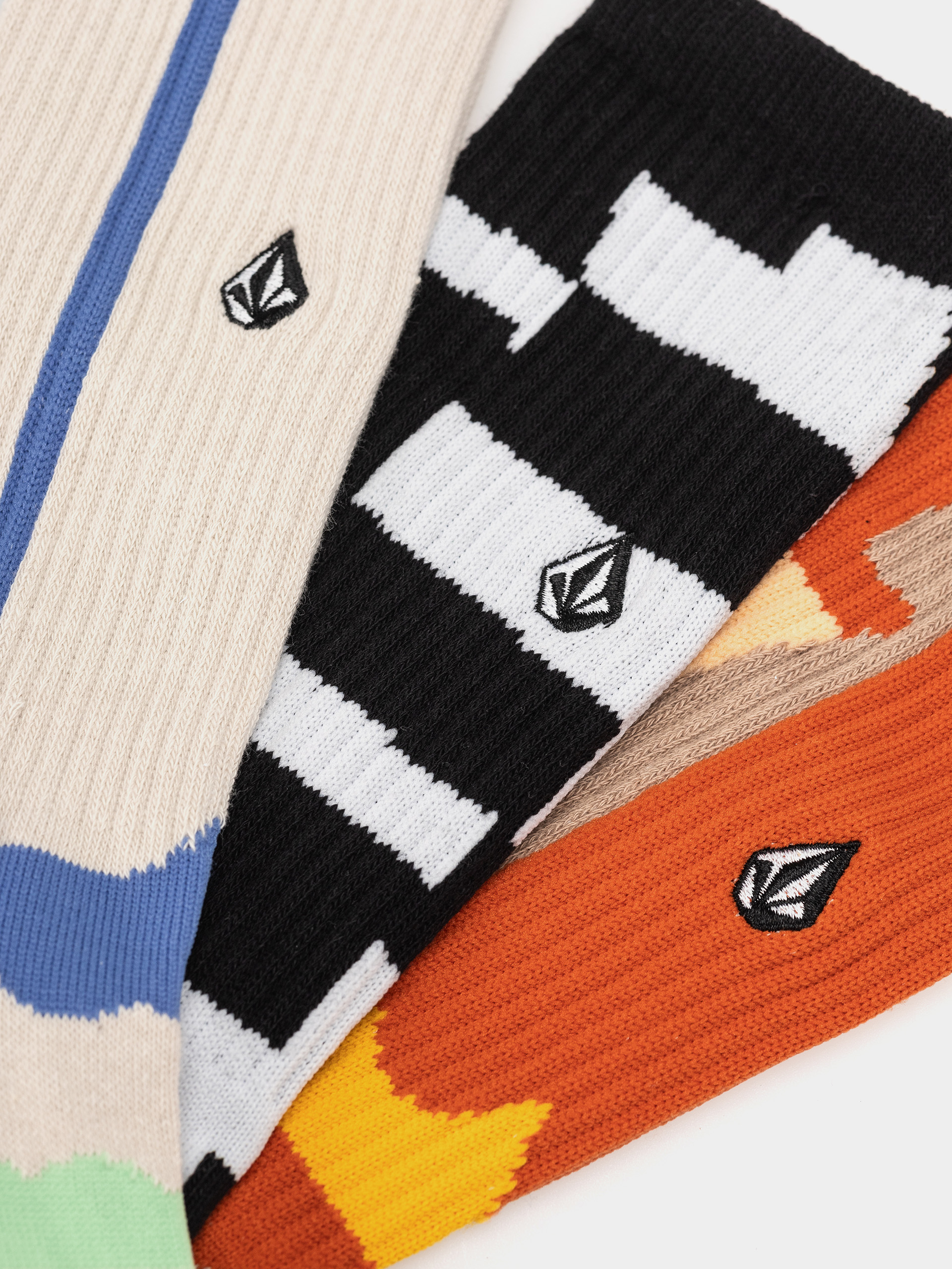 Ponožky Volcom Print Mixer 3Pk (multi)