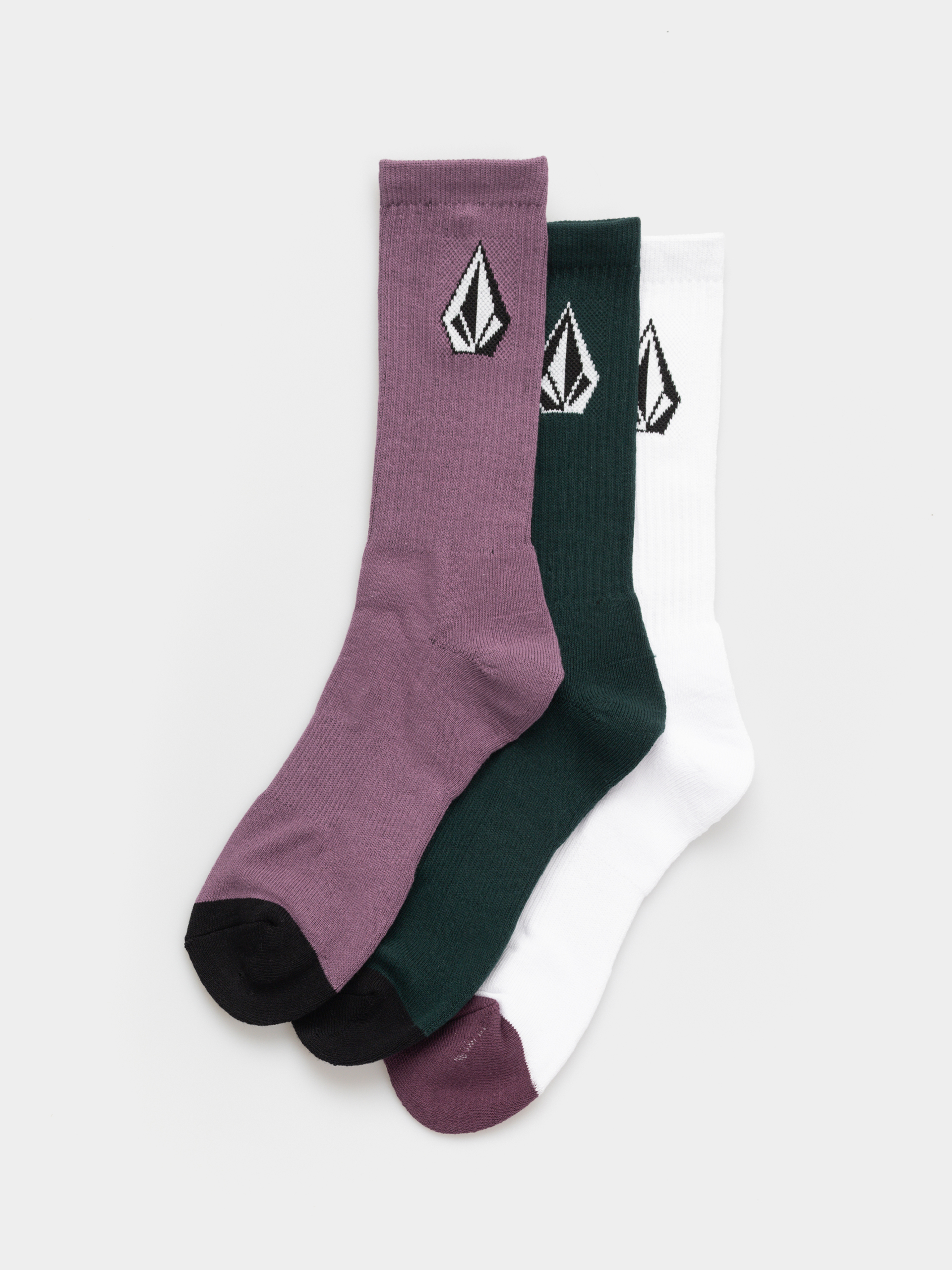 Ponožky Volcom Full Stone Mix 3Pk