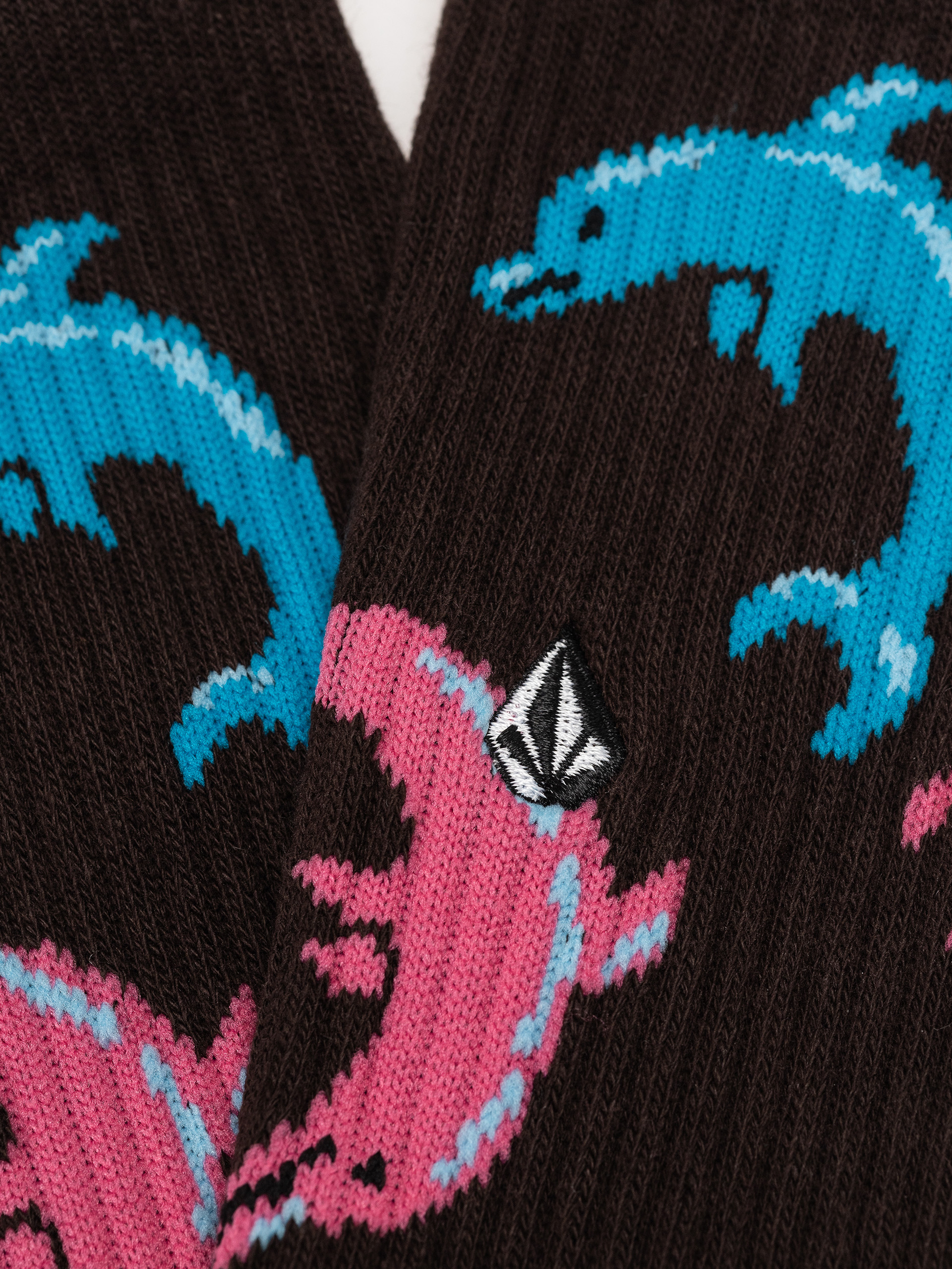 Ponožky Volcom Fa Ozzy 1 (raisin)