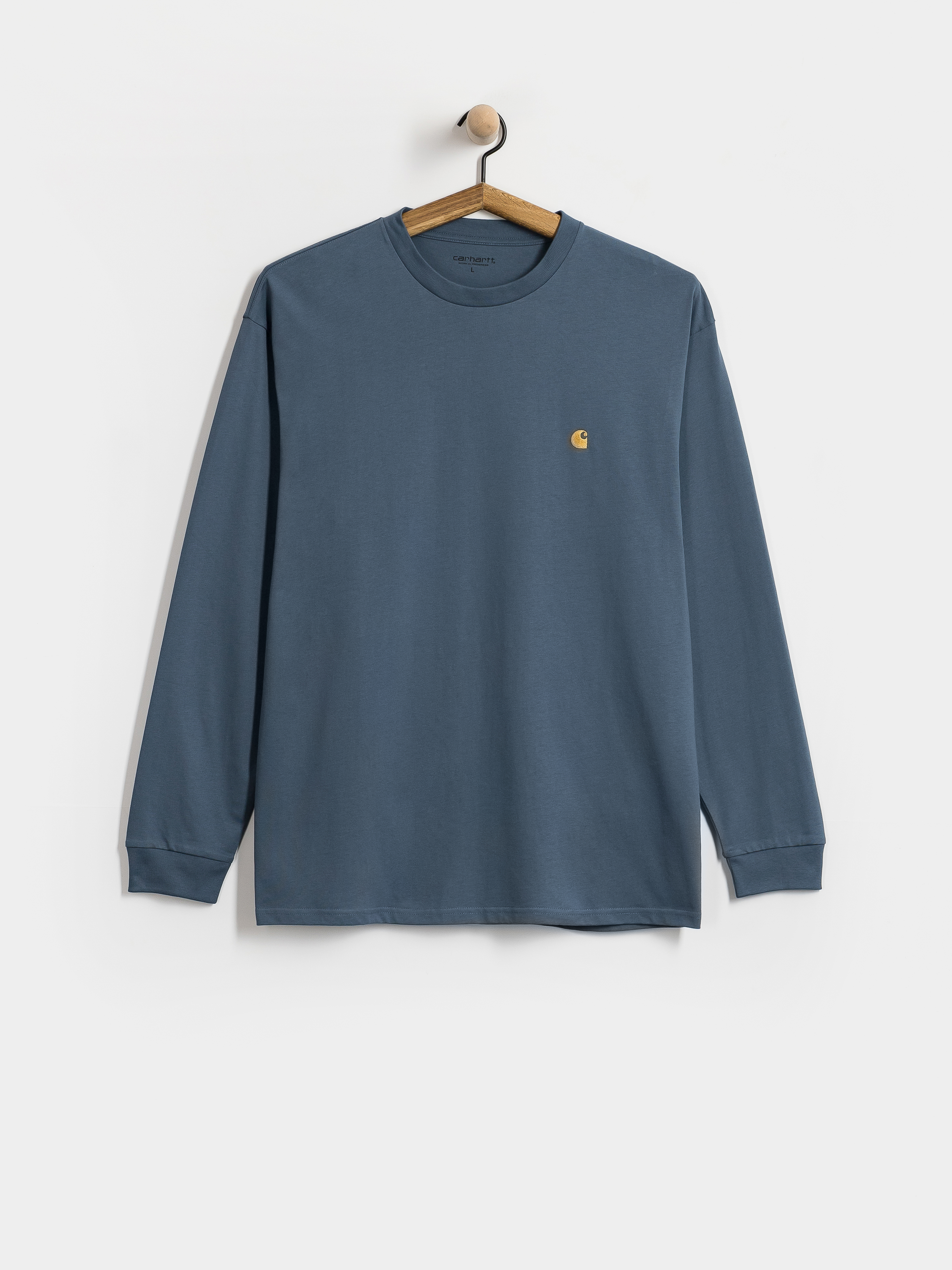 Triko Carhartt WIP Chase (icesheet/gold)
