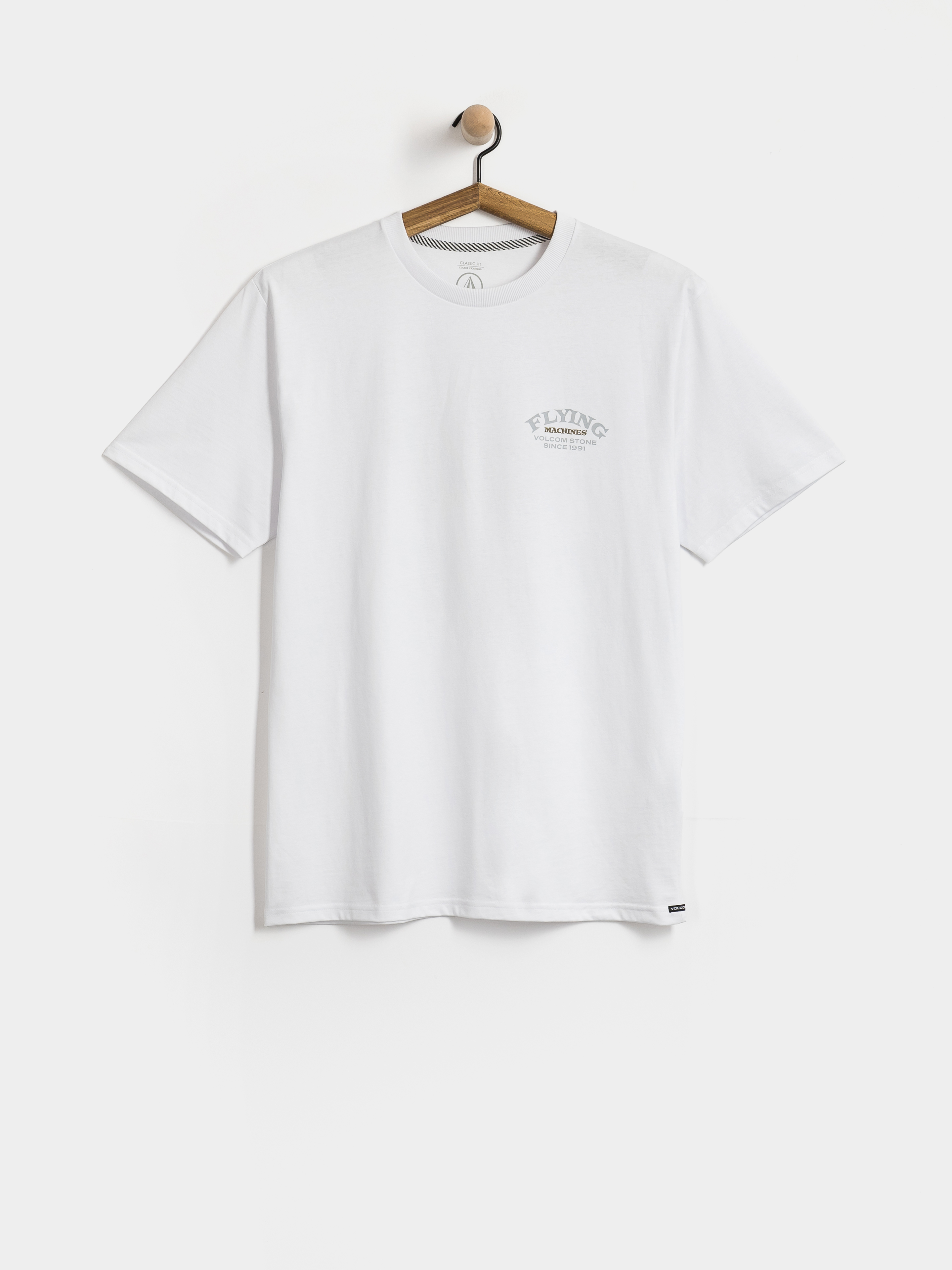 Tričko Volcom Flying Machine (white)