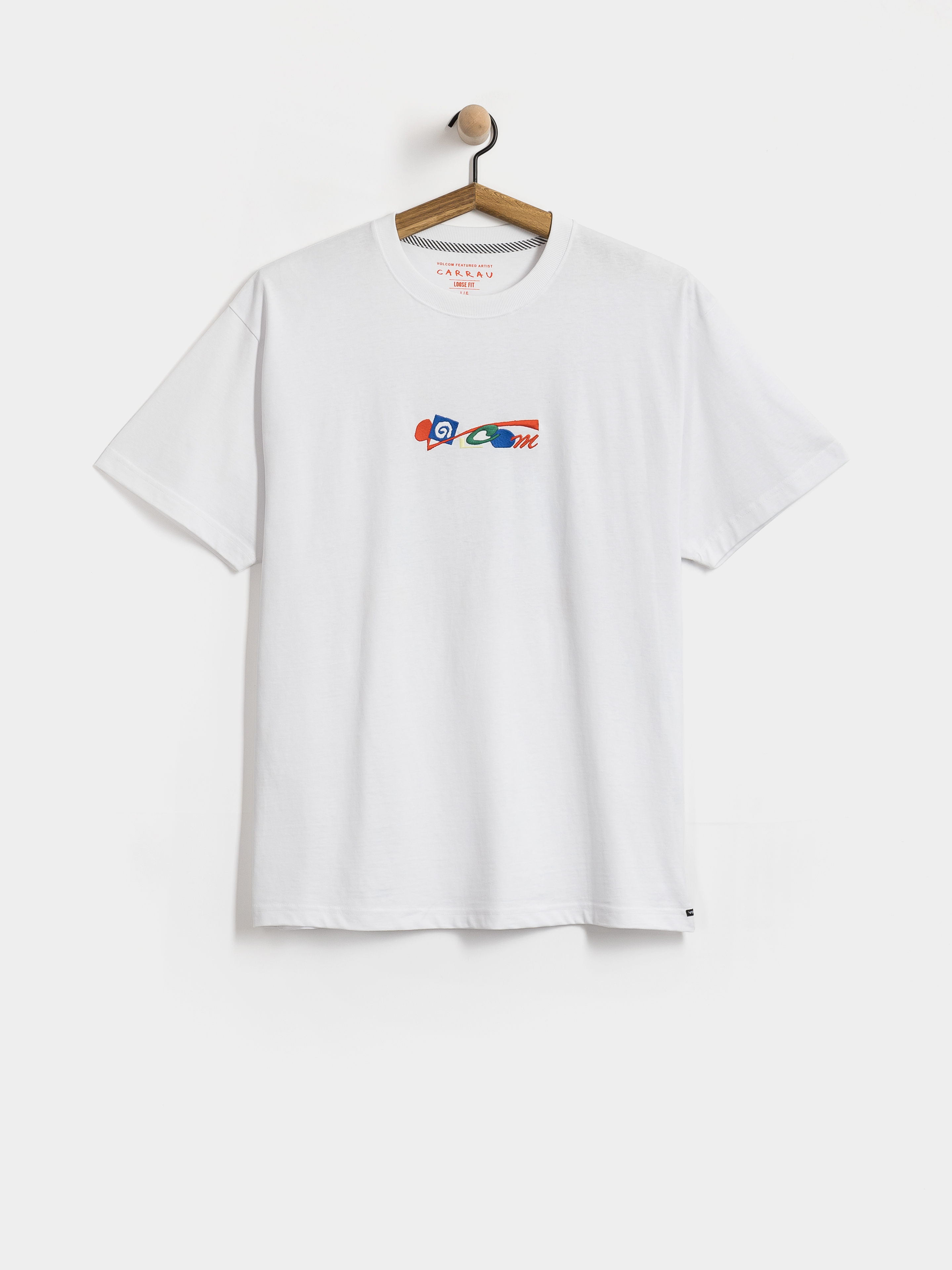 Tričko Volcom Fa Carrau 2 Lse (white)