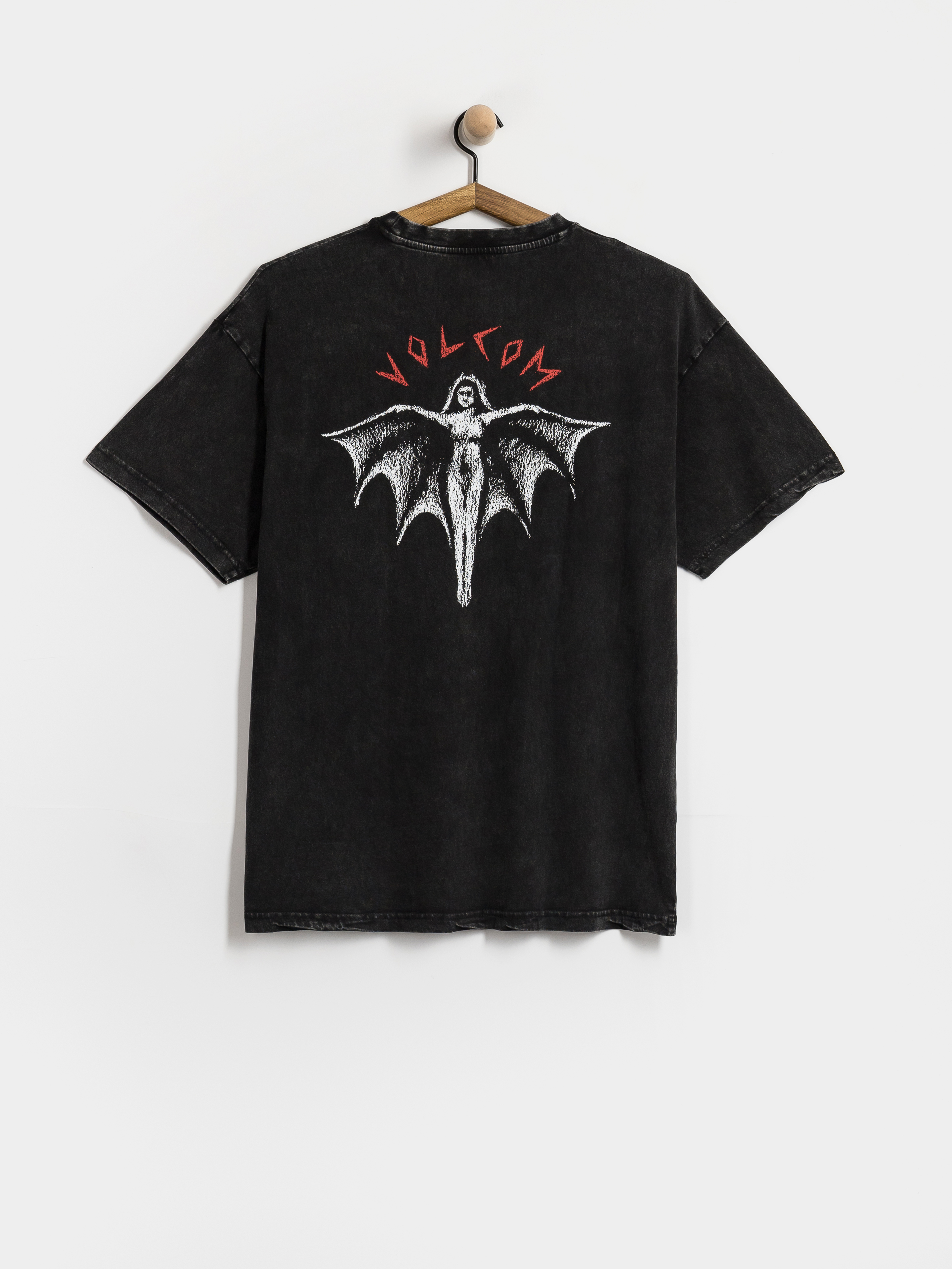 Tričko Volcom Wrong Angel Lse (light acid black)