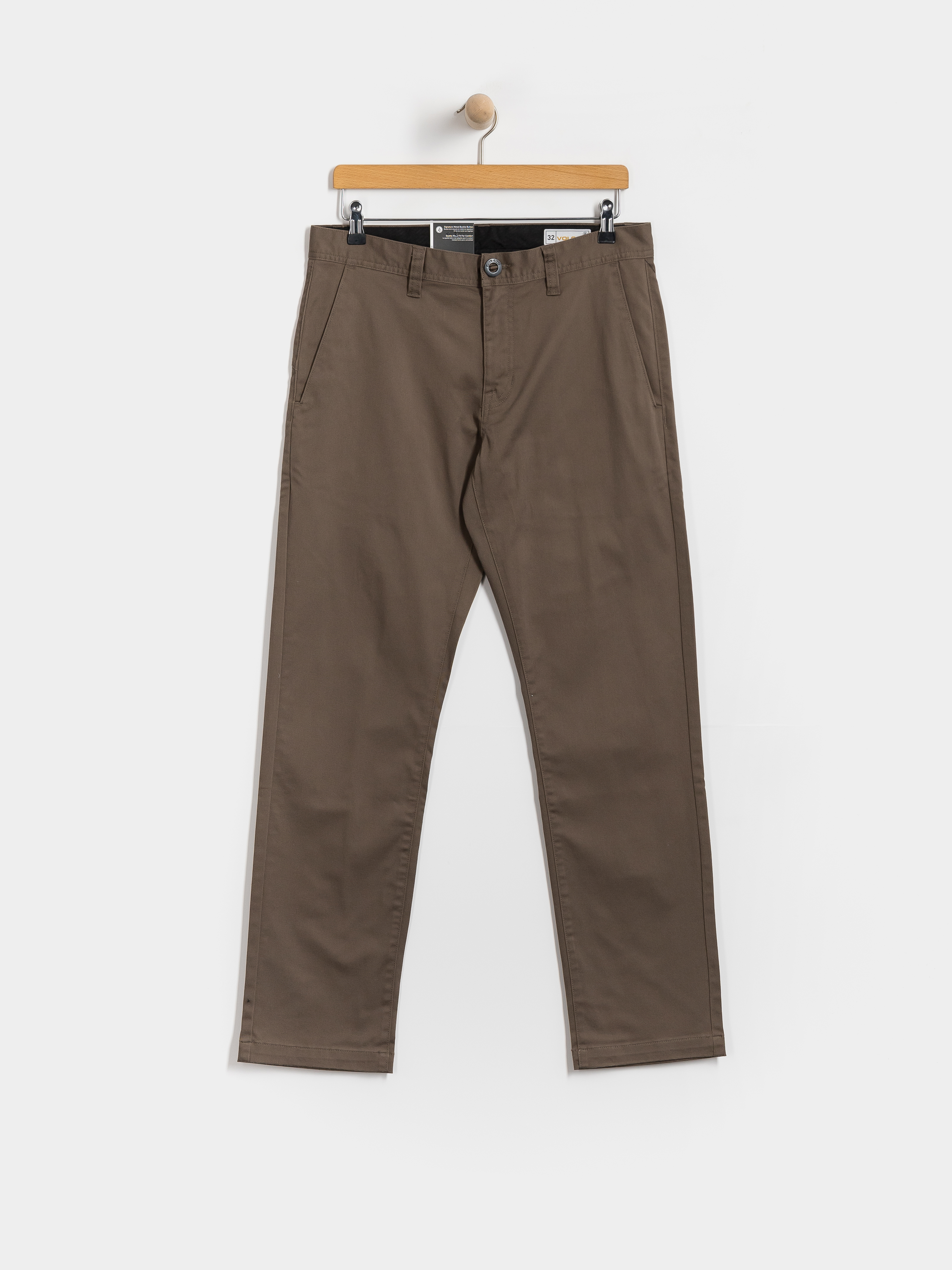 Kalhoty Volcom Frickin Modern Stret (mushroom)