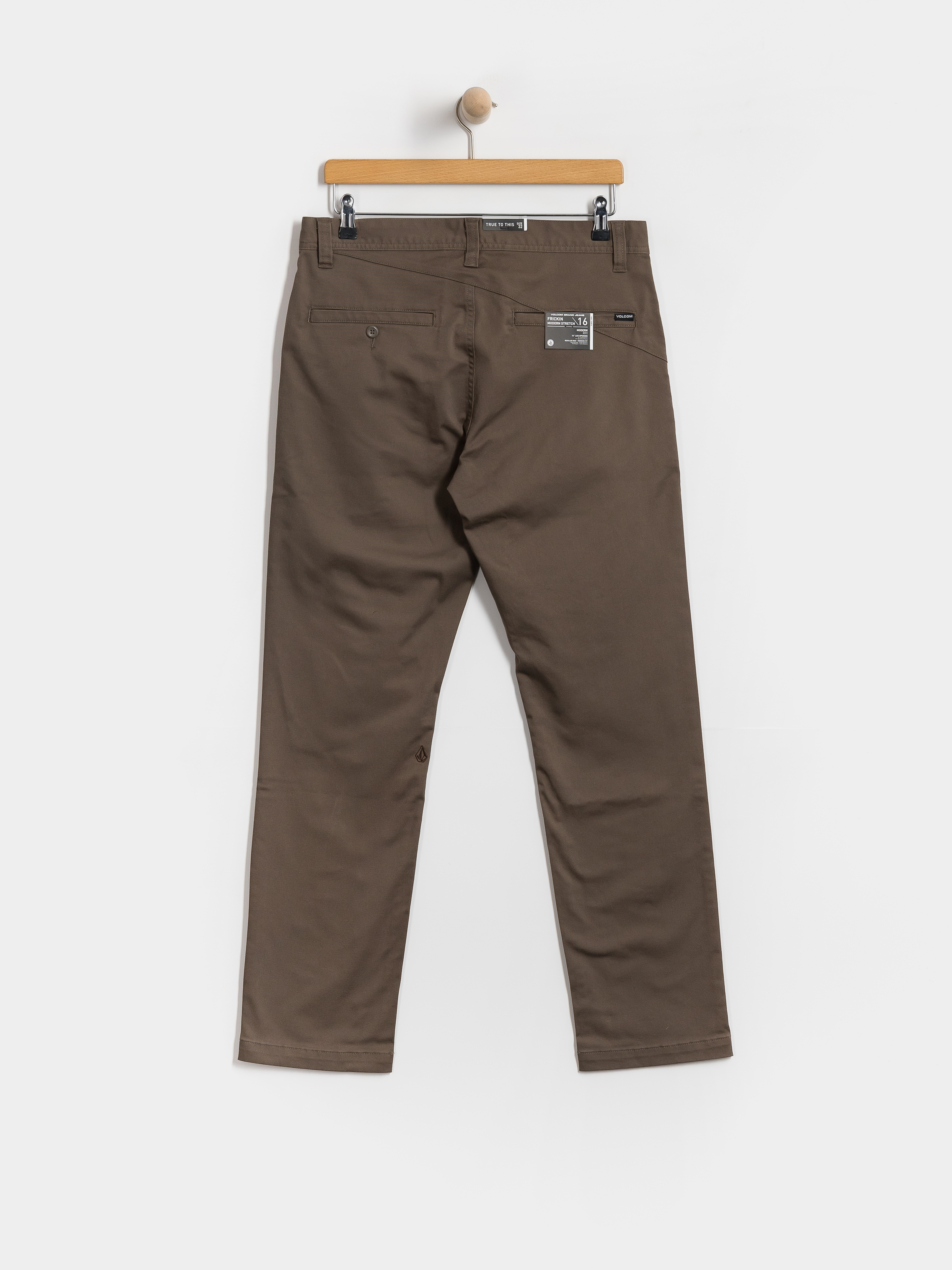 Kalhoty Volcom Frickin Modern Stret (mushroom)