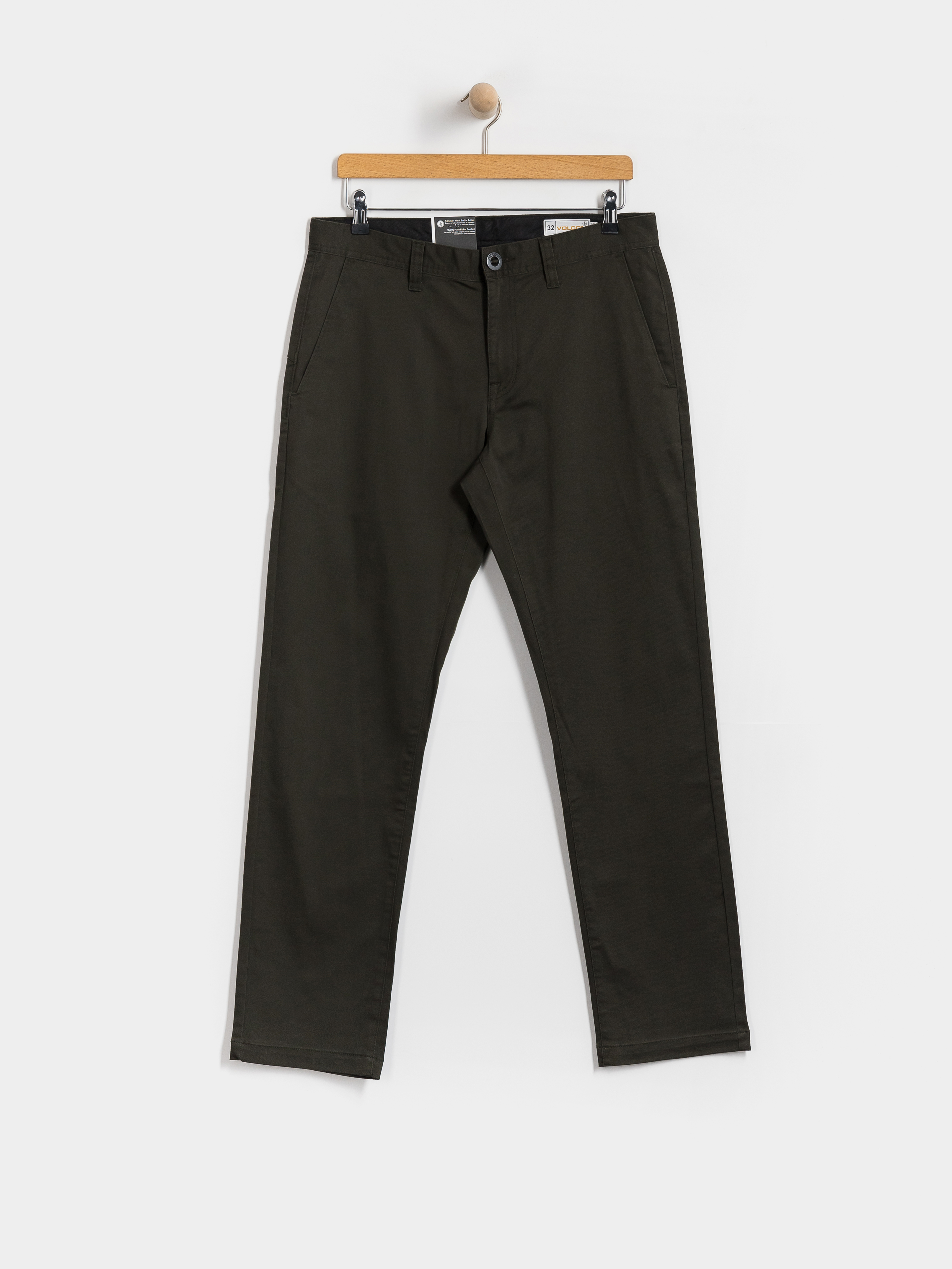 Kalhoty Volcom Frickin Modern Stret (rinsed black)