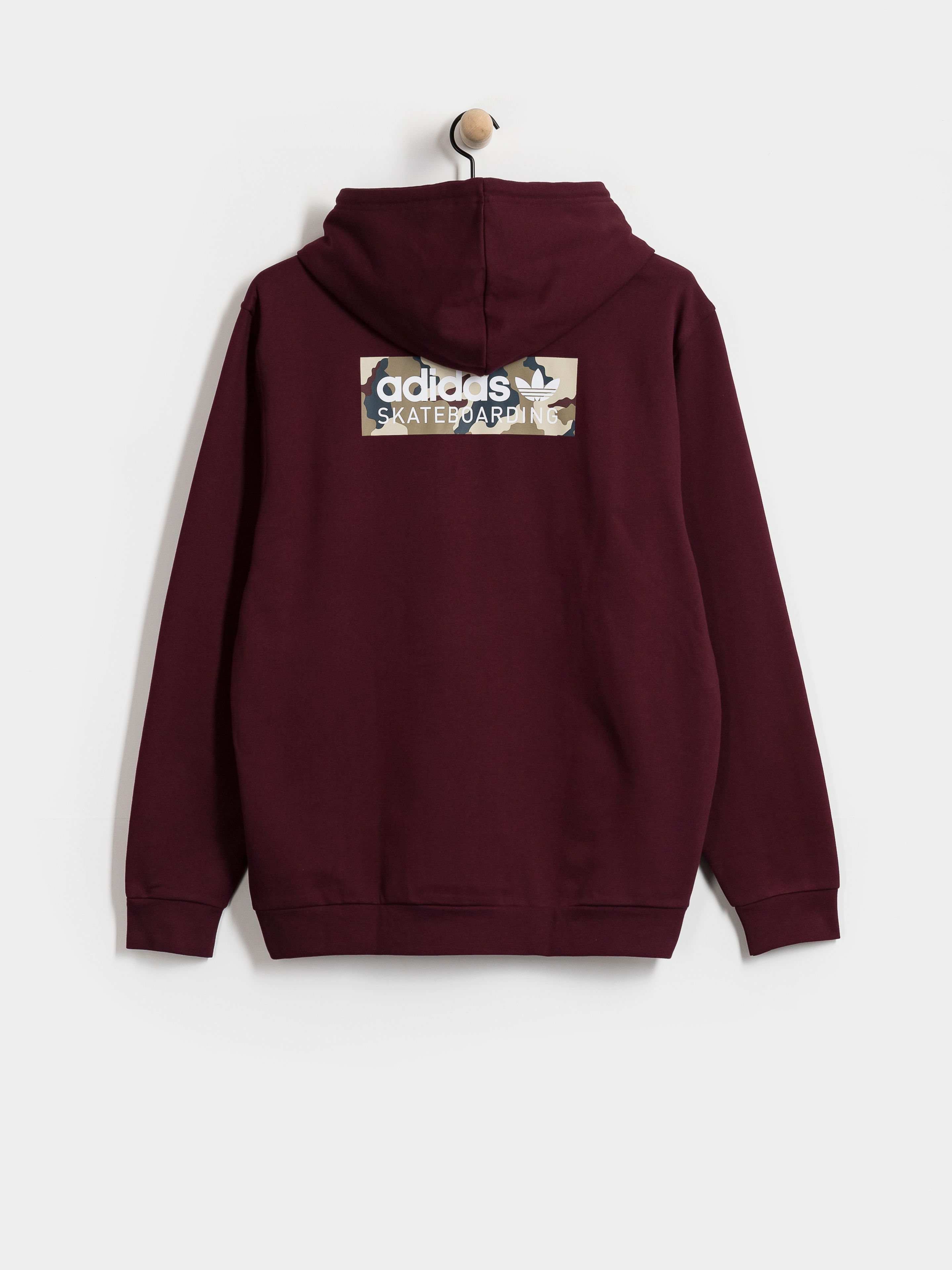 Mikina s kapucí adidas Fsbs Logo HD (maroon)