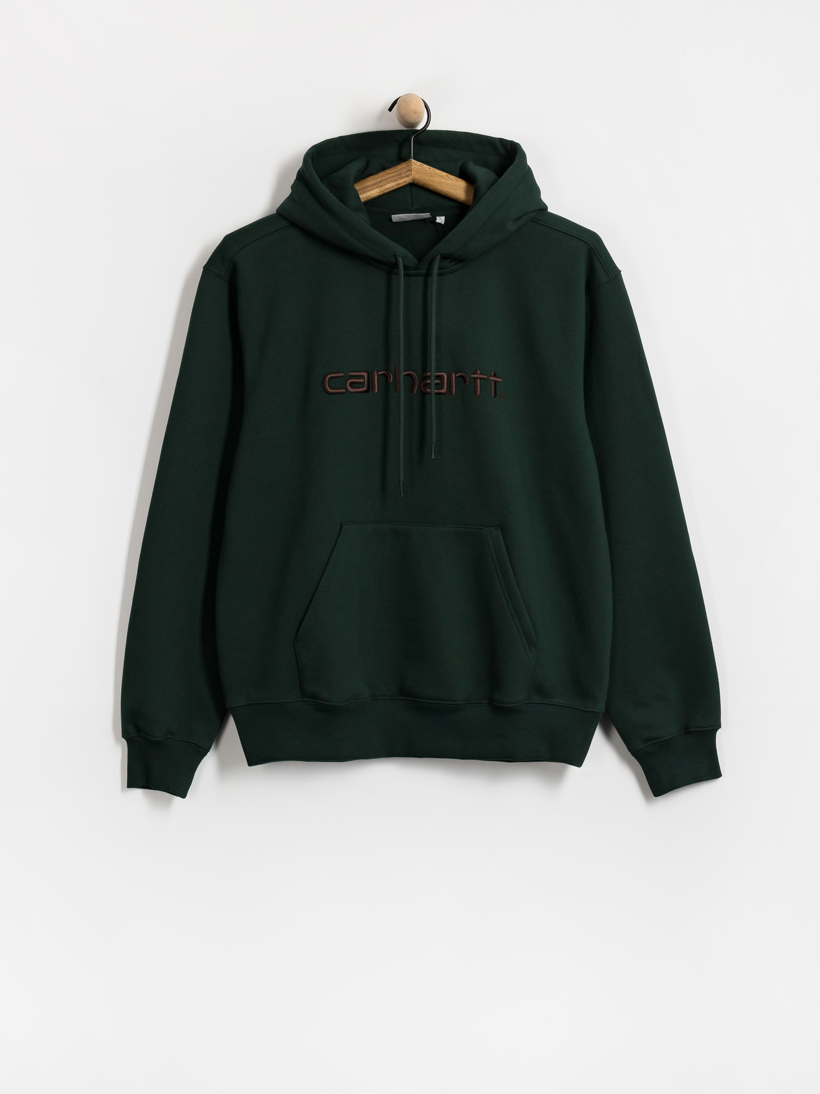 Mikina s kapucu00ed Carhartt WIP Carhartt HD (dark scarab/palisander)