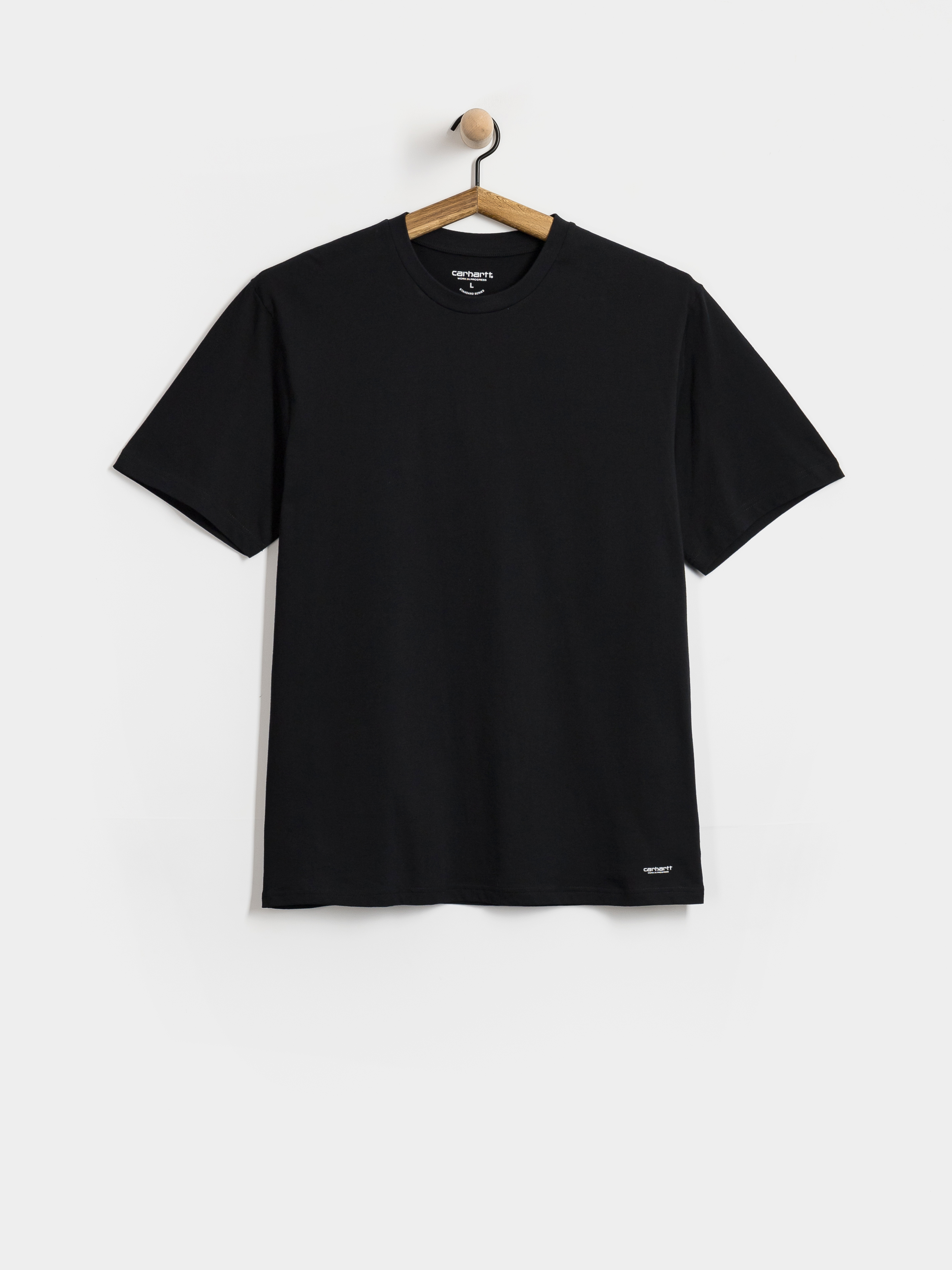 Tričko Carhartt WIP Standard 2 pack (black/black)