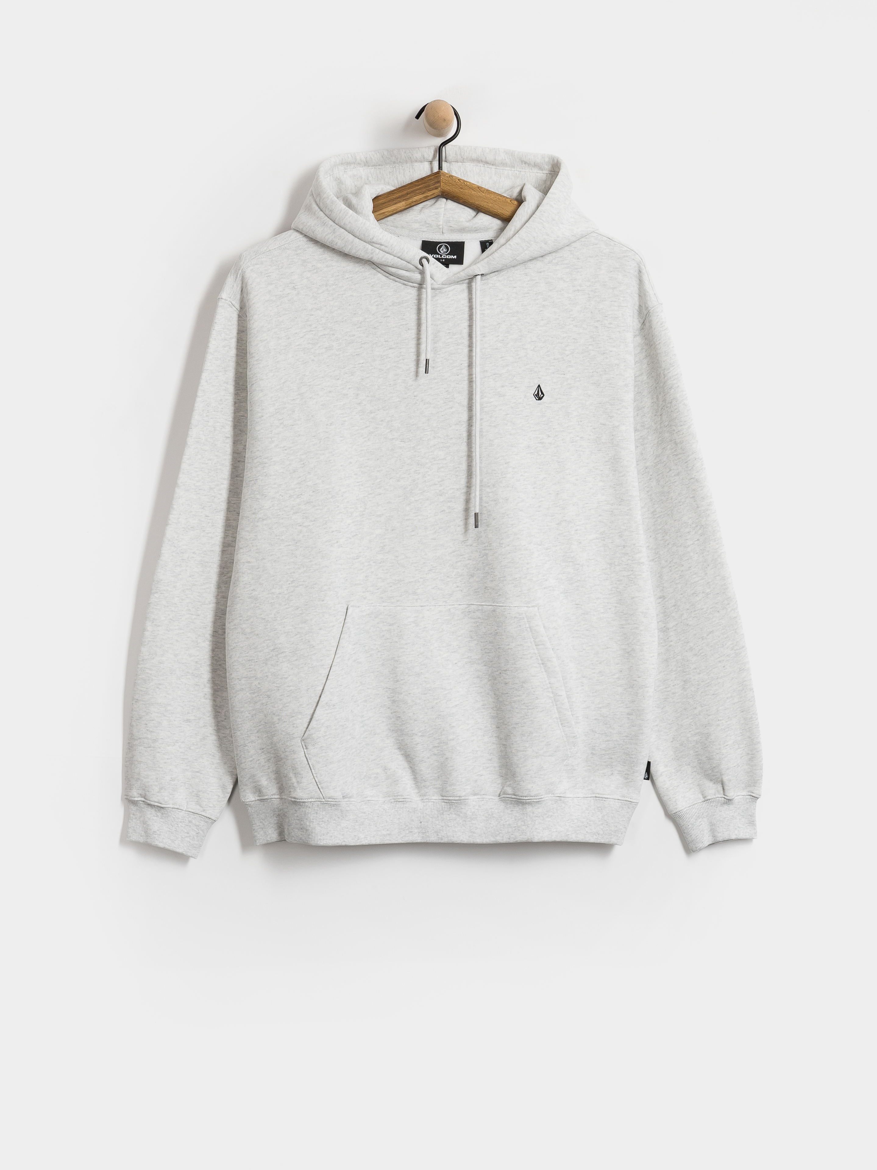 Mikina s kapucí Volcom Single Stone HD (bone heather)