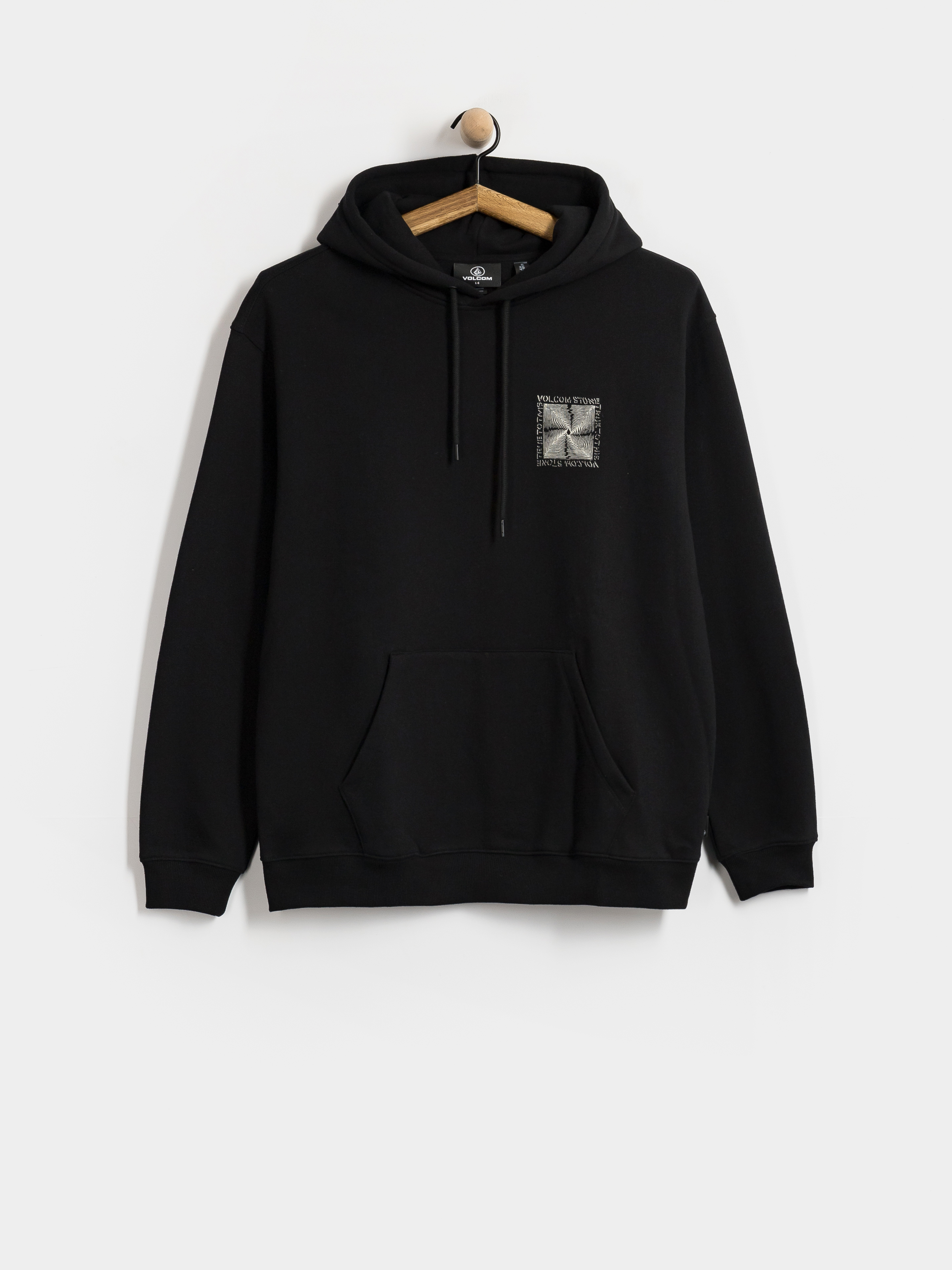Mikina s kapucí Volcom Watanite HD (black)