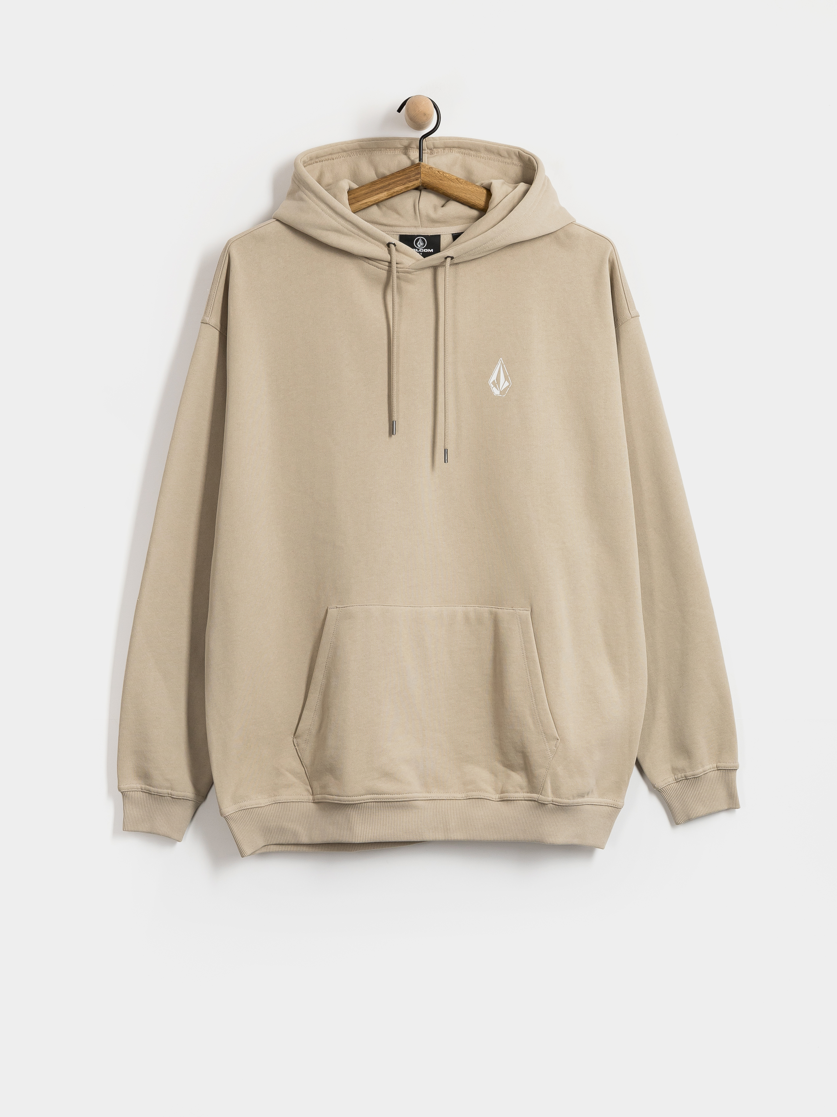 Mikina s kapucí Volcom Skidder HD (light khaki)