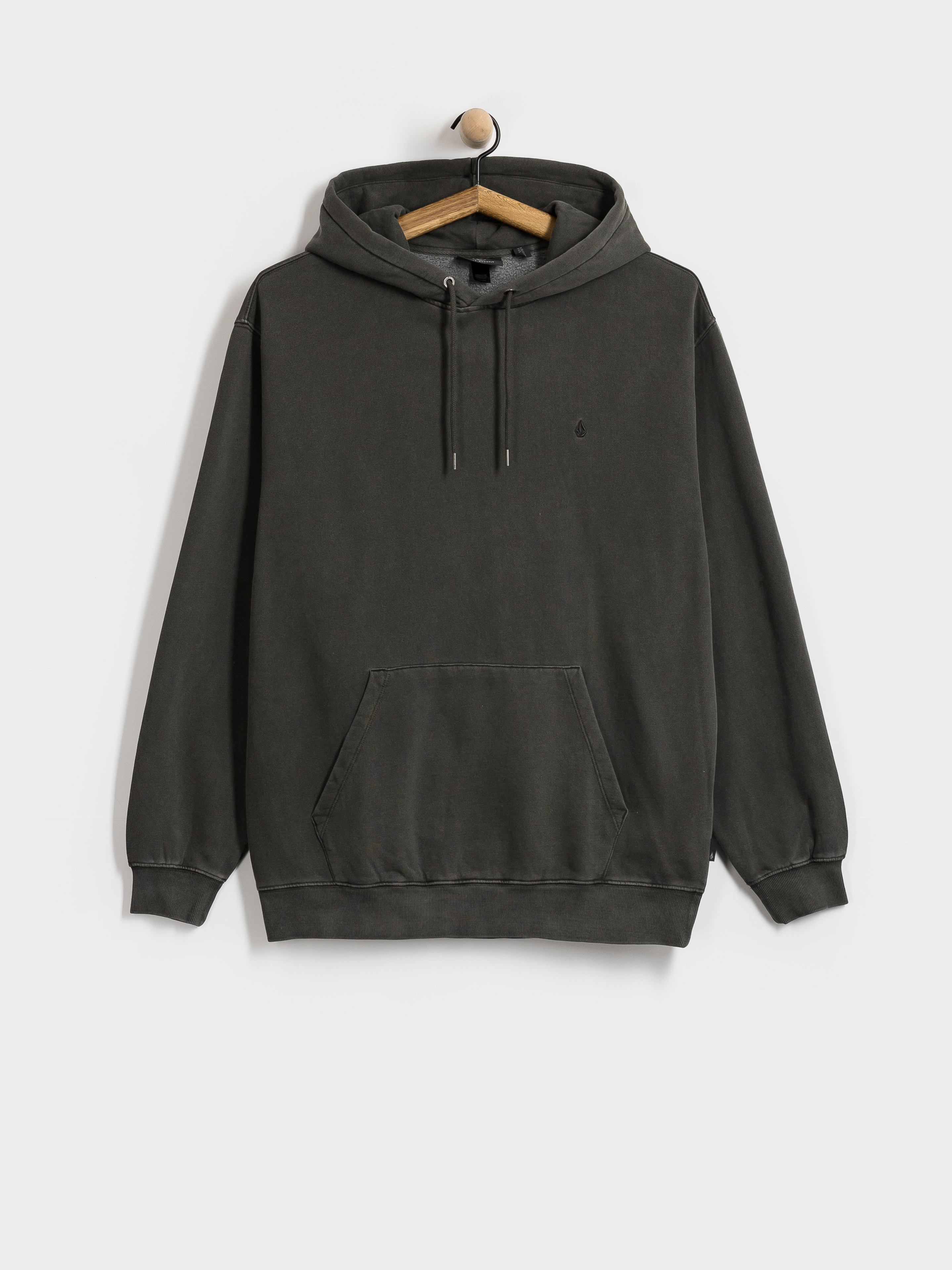 Mikina s kapucí Volcom Single Stone Pw HD (rinsed black)