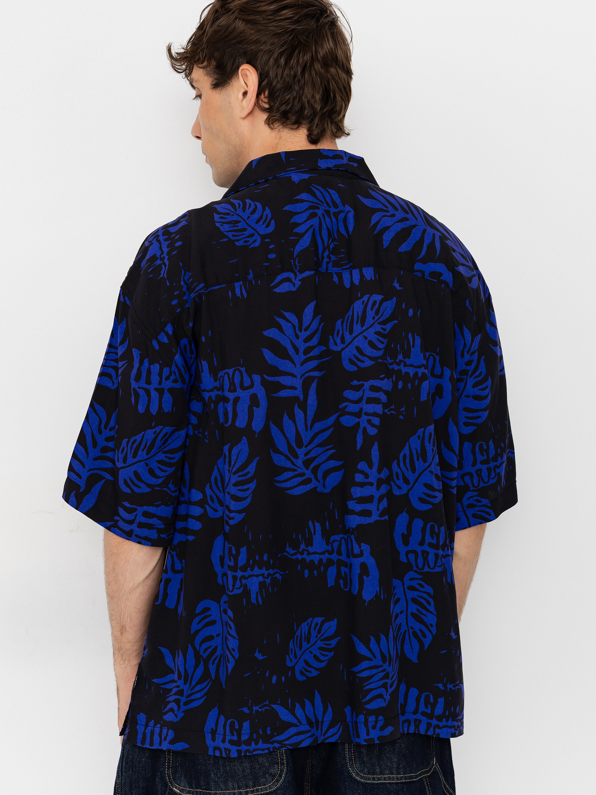 Košile Vans Van Doren Printed Camp (royal cobalt)