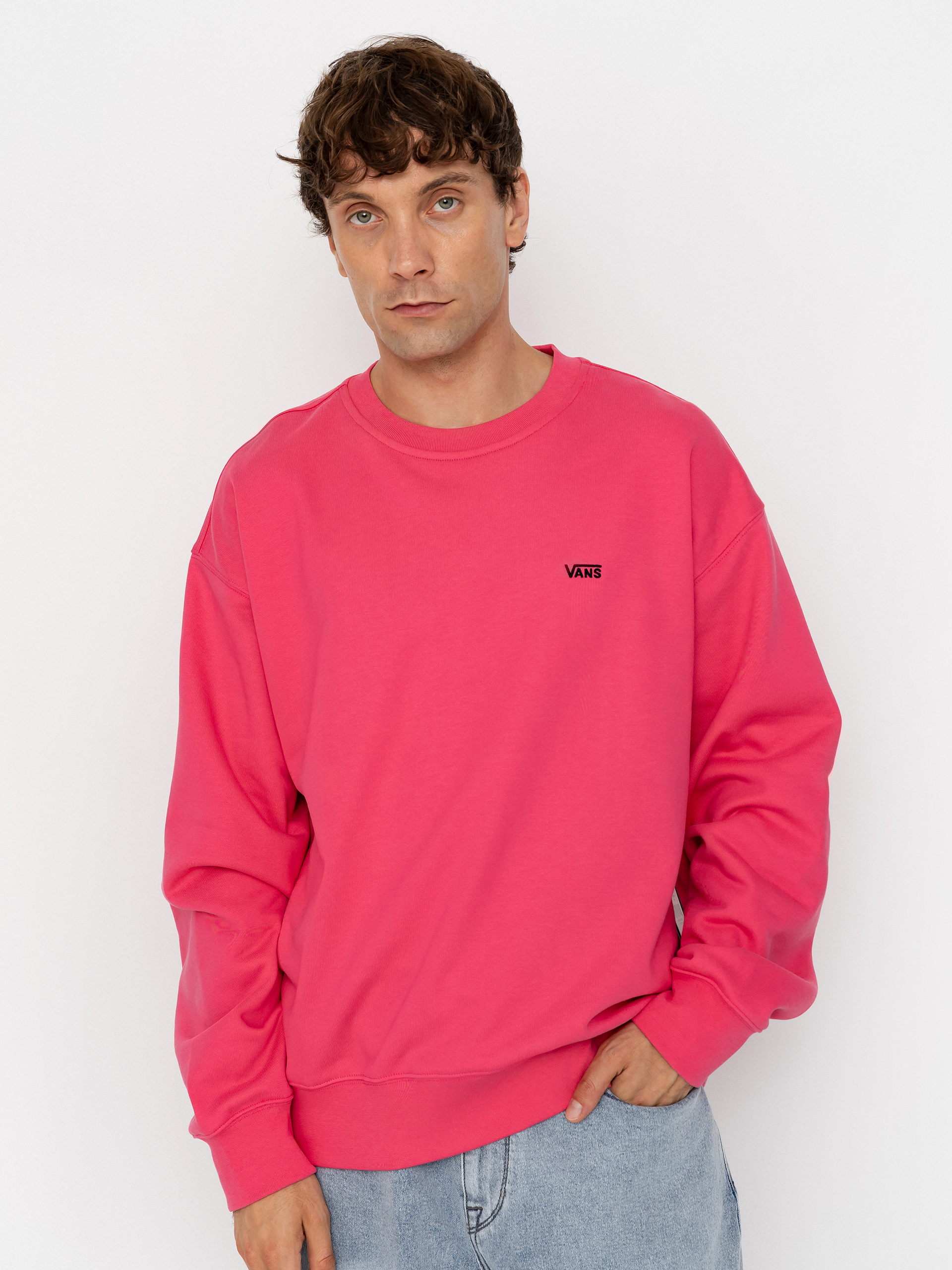 Mikina Vans Left Chest II (pink velvet)