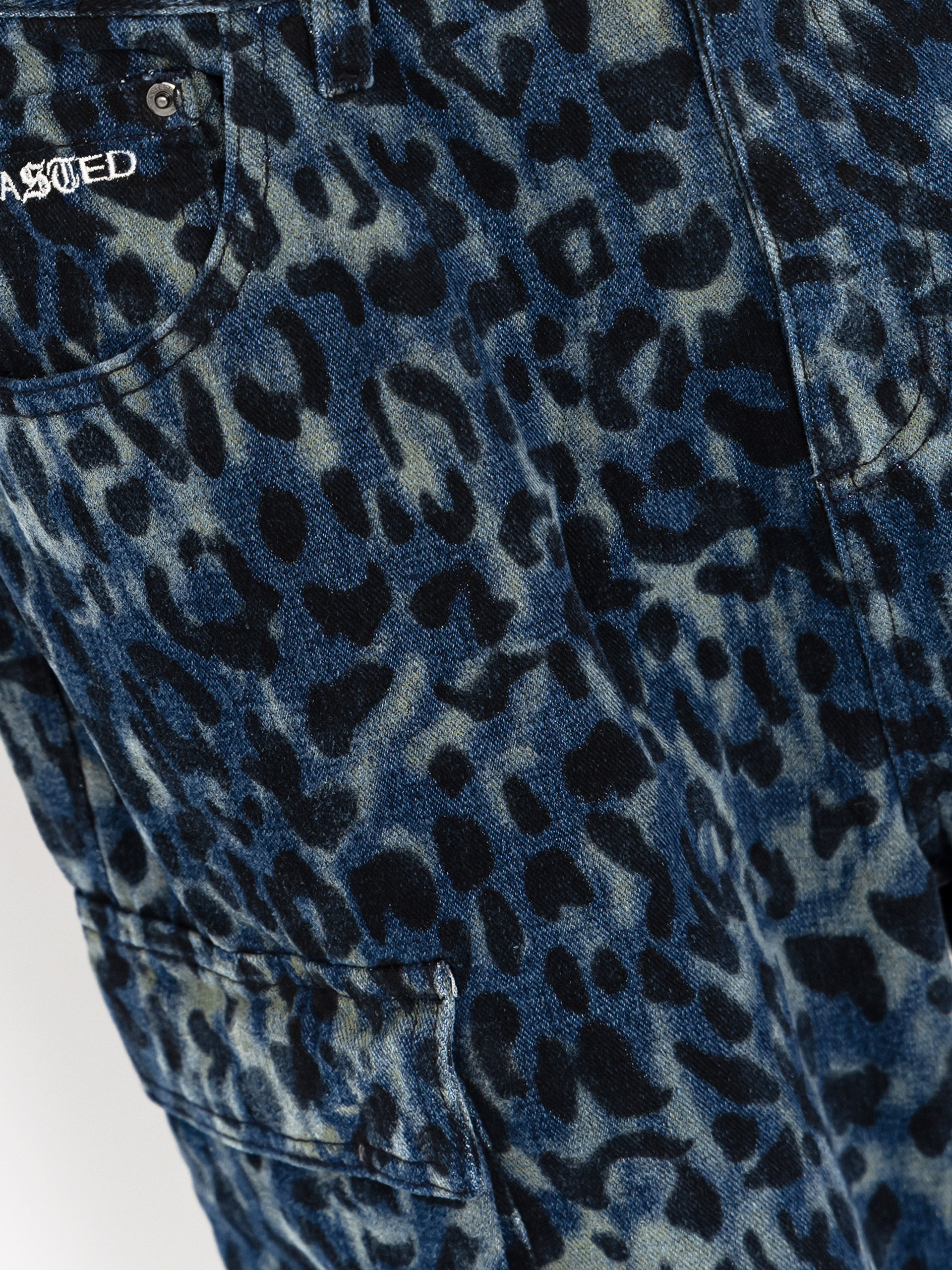 Kraťasy Wasted Paris Cheetah Grant (blue camo)