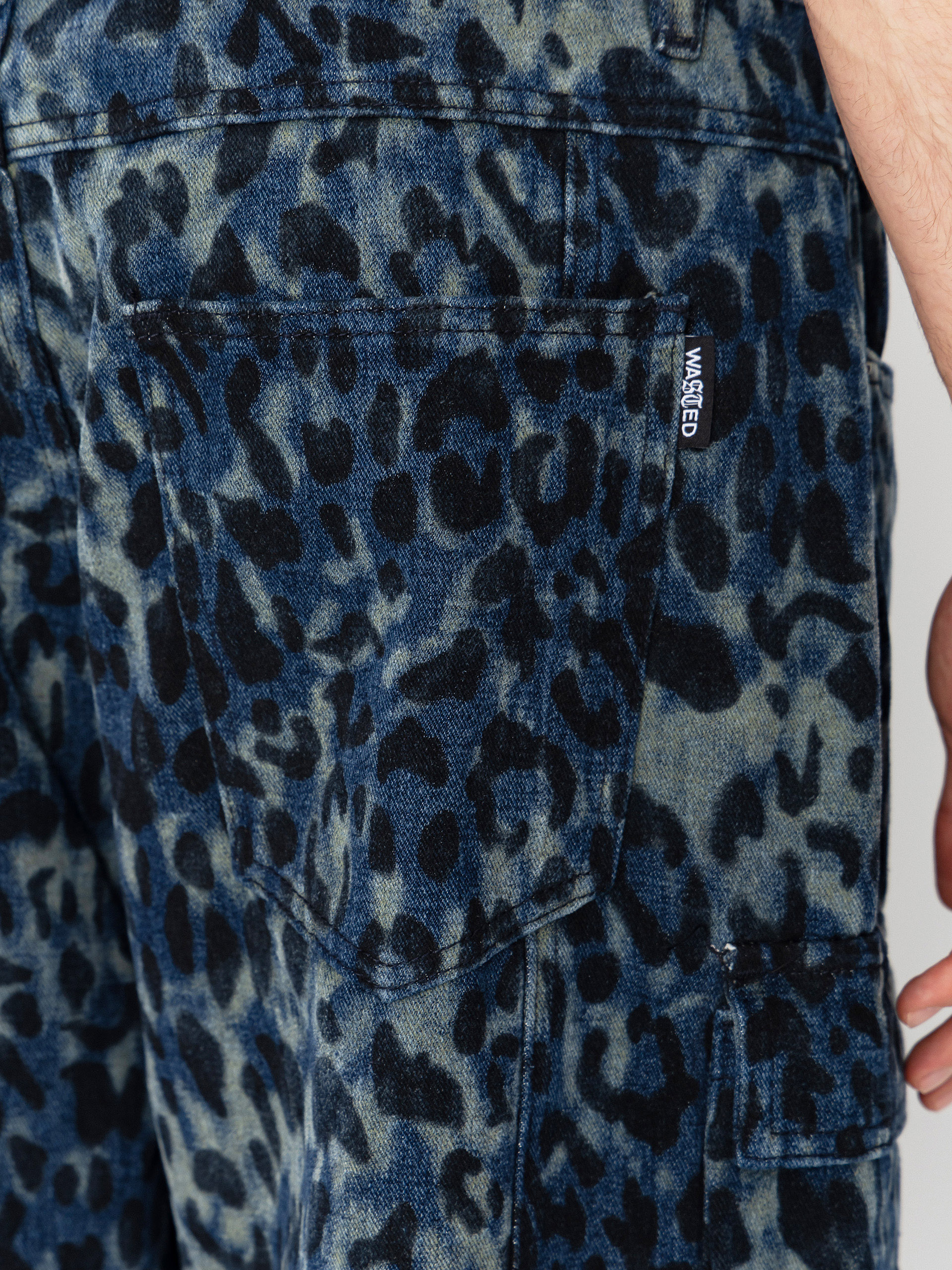 Kraťasy Wasted Paris Cheetah Grant (blue camo)