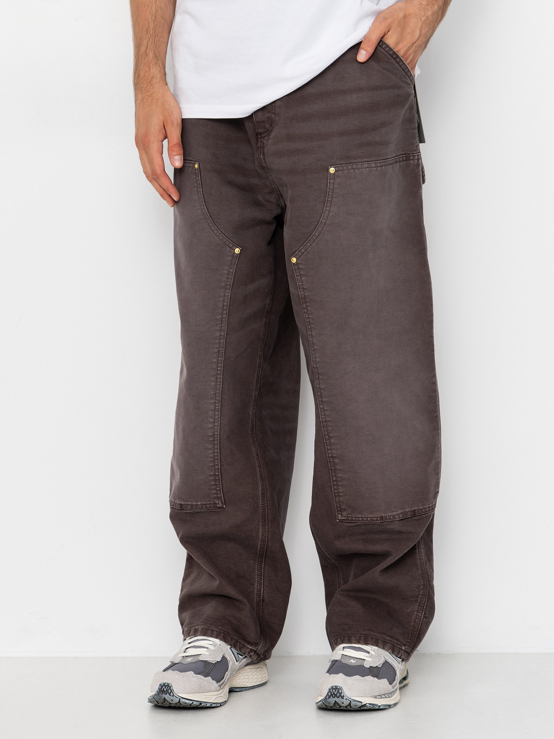 Kalhoty Carhartt WIP OG Double Knee (tobacco)