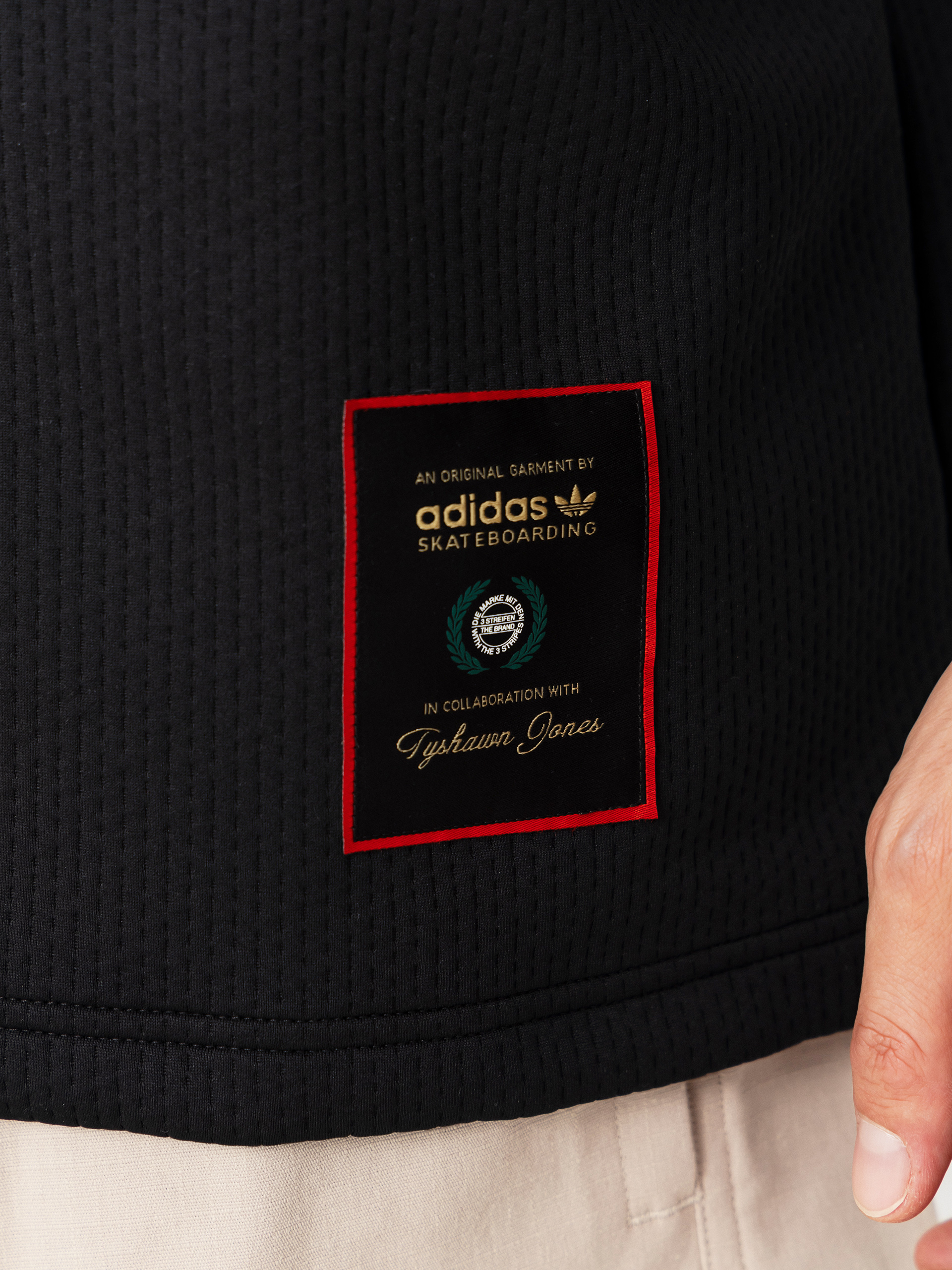 Triko adidas Tysh Rugby (black)