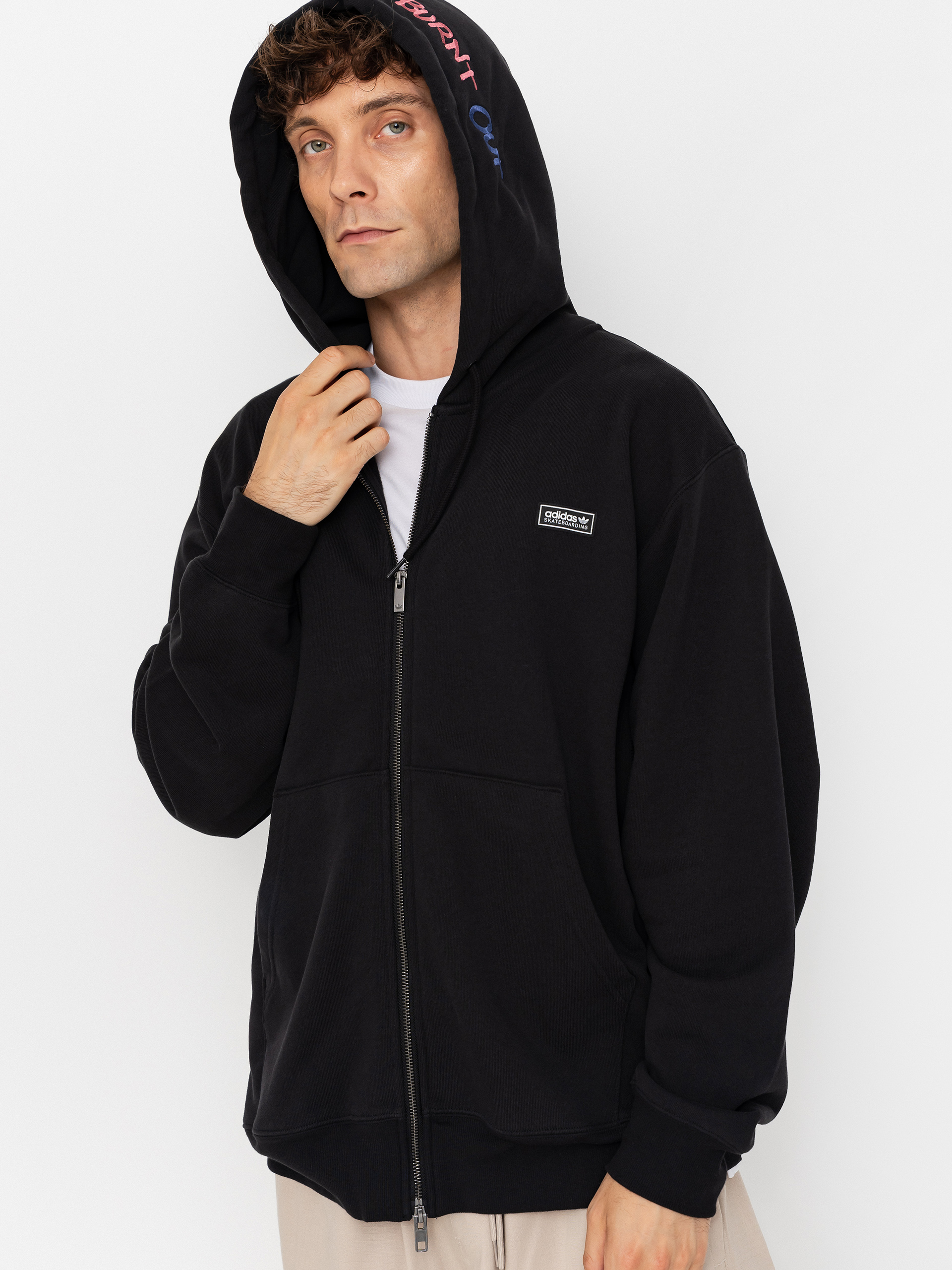 Mikina s kapucí adidas Gonz Graph HD (black)