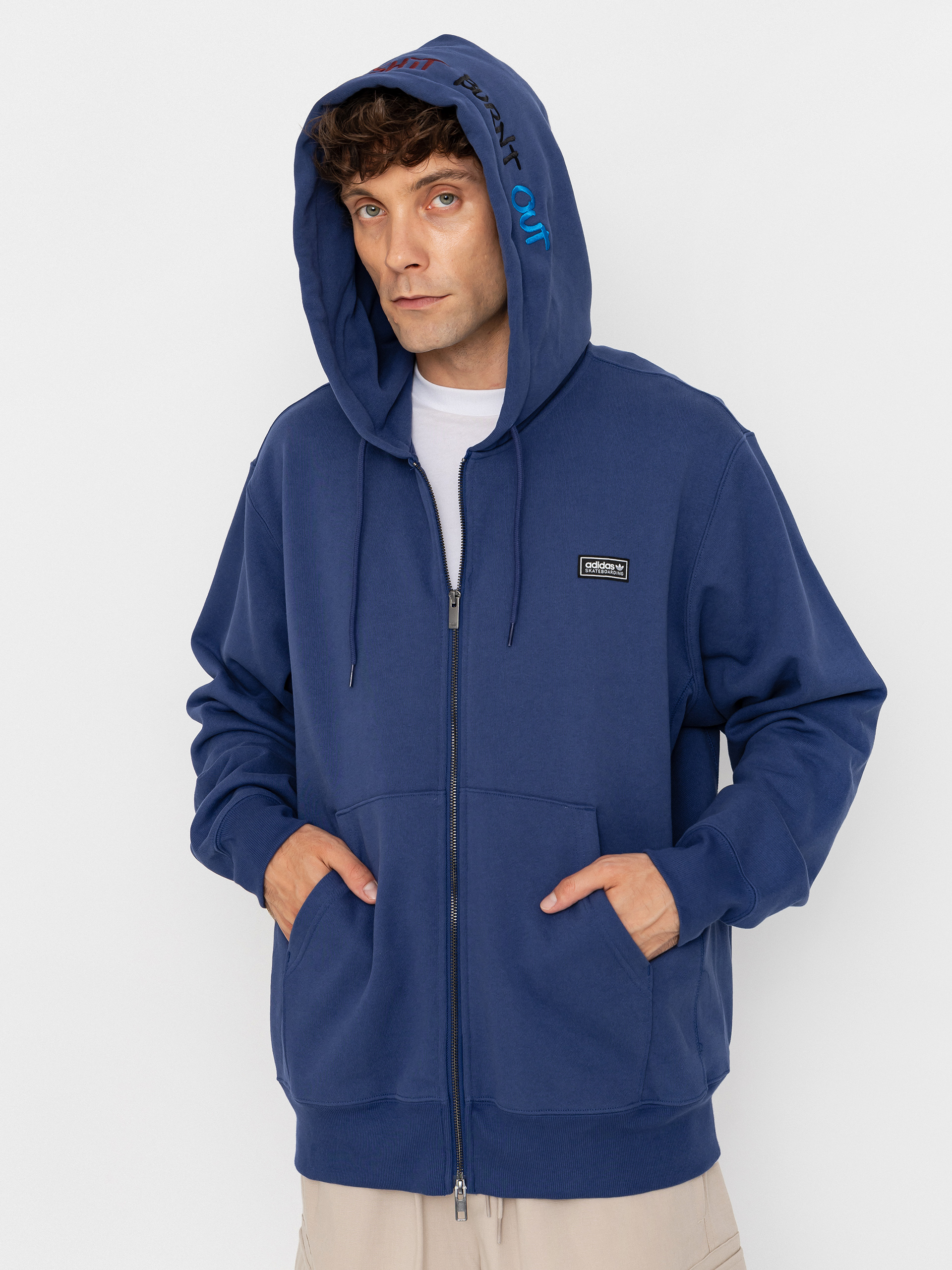 Mikina s kapucí adidas Gonz Graph HD (mutprp)