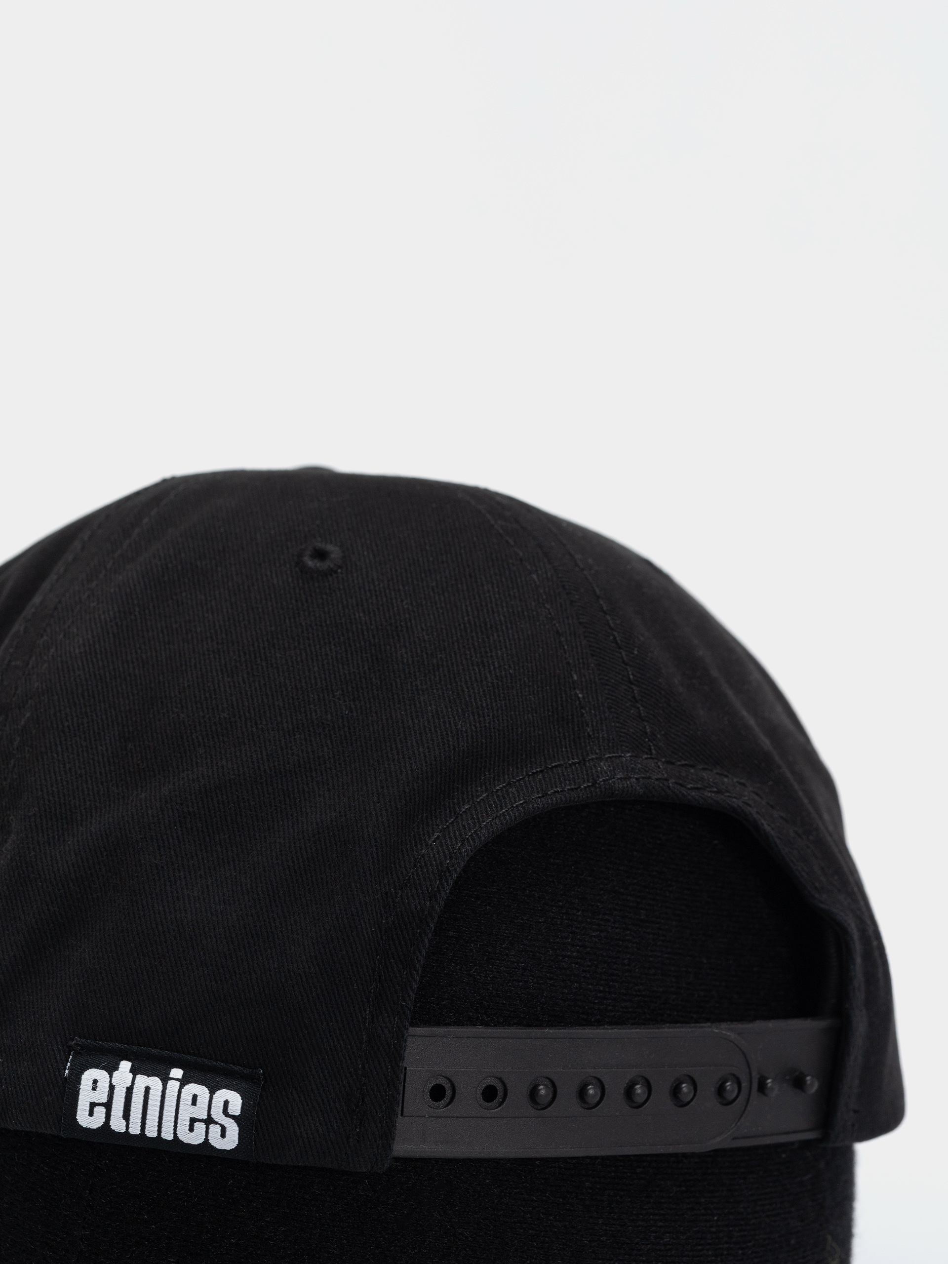 Kšiltovka  Etnies Wordmark Embroidery Snapback (black)