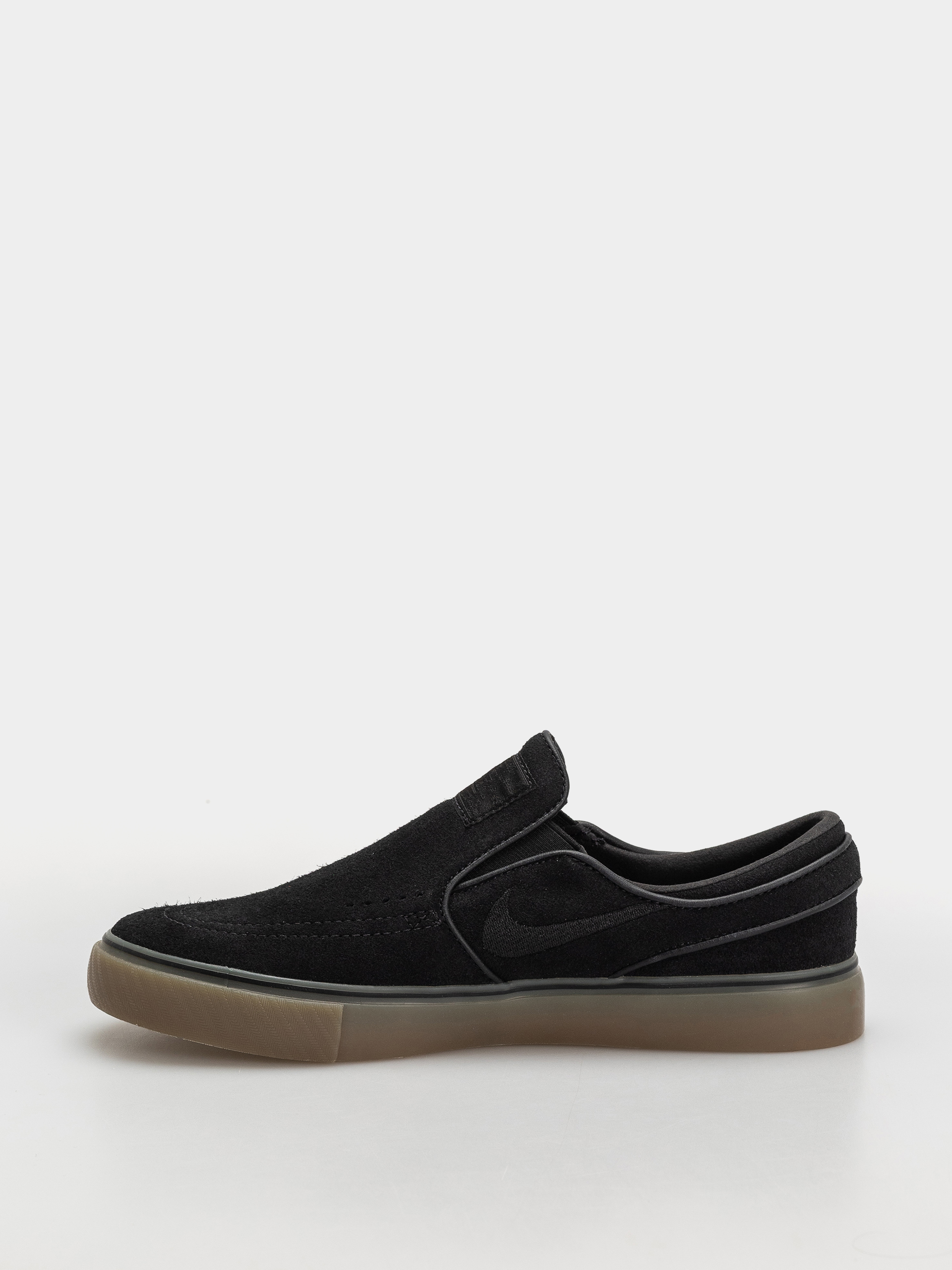 Boty Nike SB Janoski+ Slip (black/black black gum light brown)