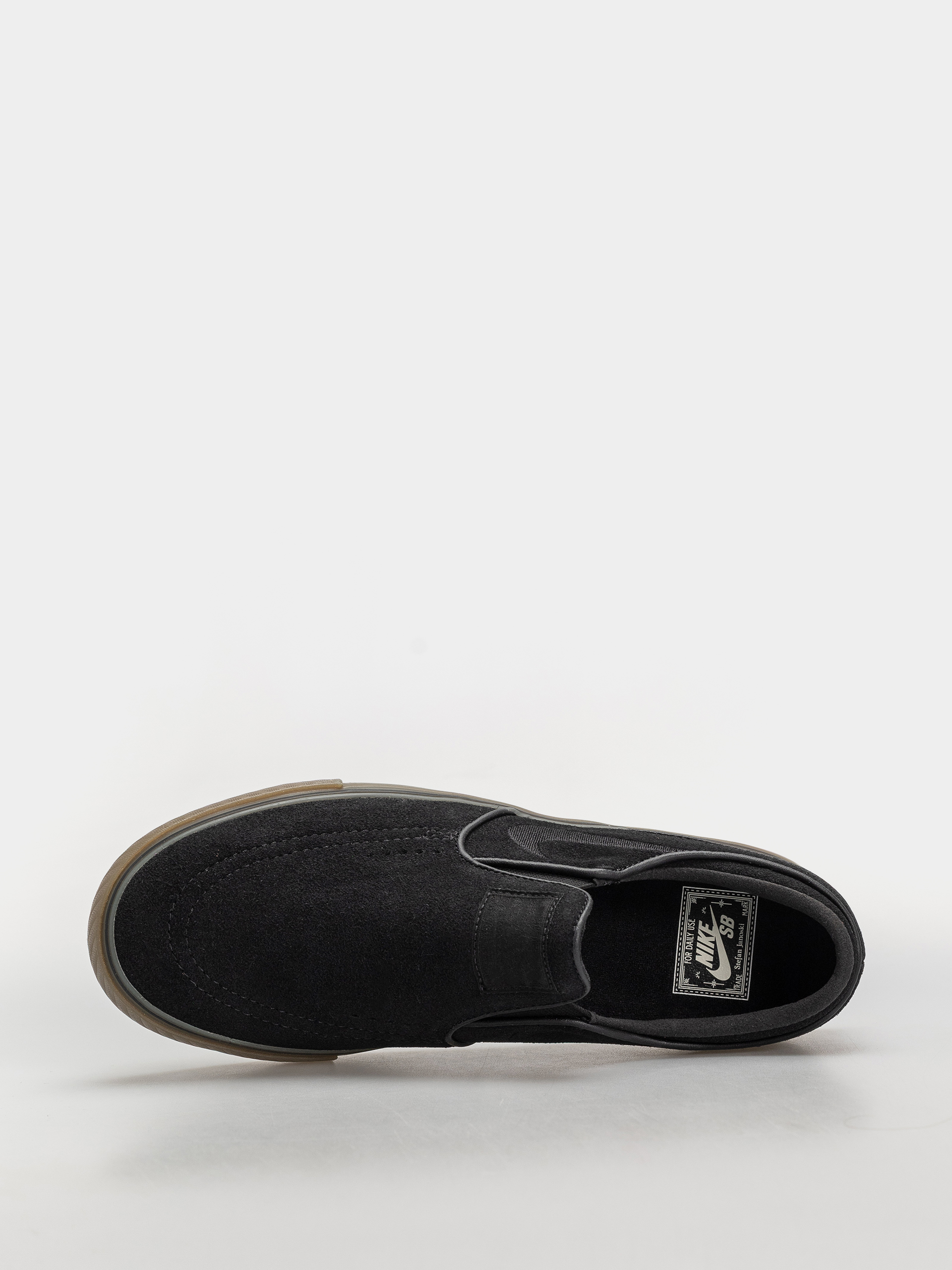 Boty Nike SB Janoski+ Slip (black/black black gum light brown)