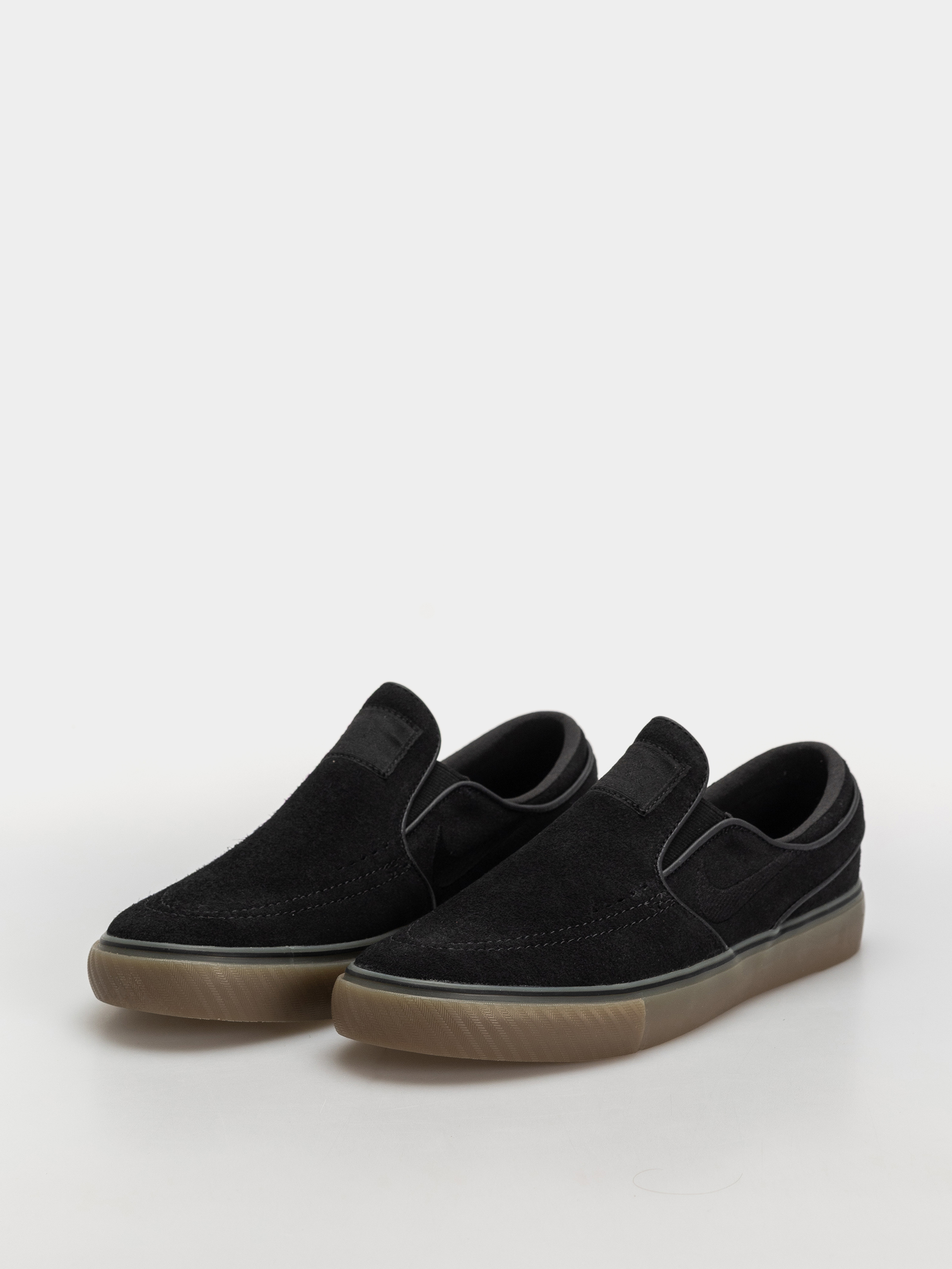 Boty Nike SB Janoski+ Slip (black/black black gum light brown)